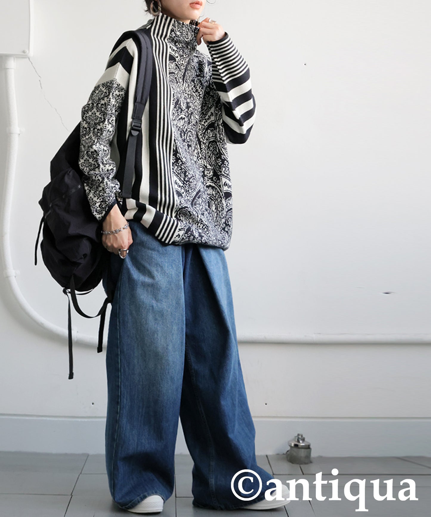 Art Pattern Knitwear Ladies