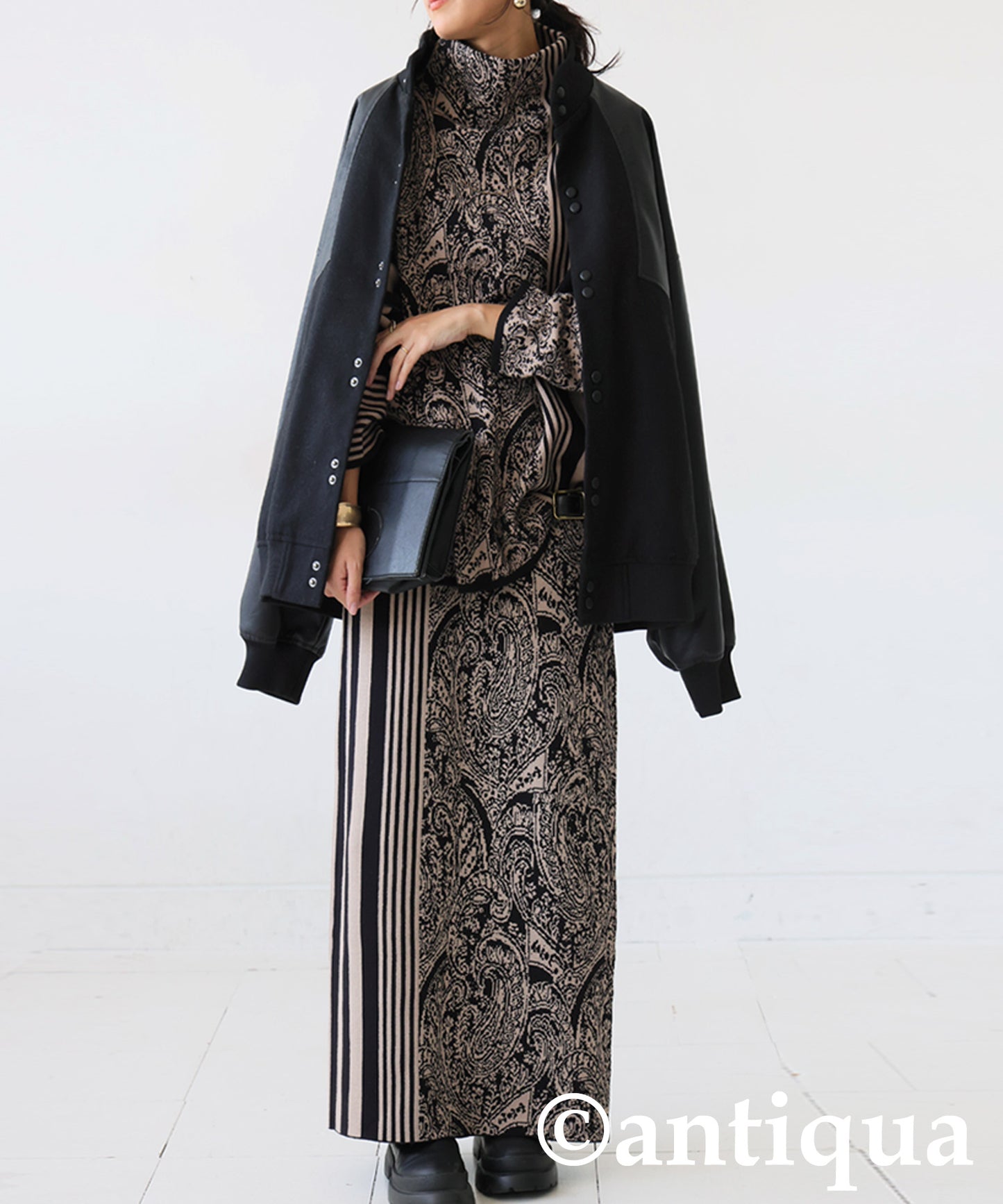 Art Pattern Knitwear Ladies