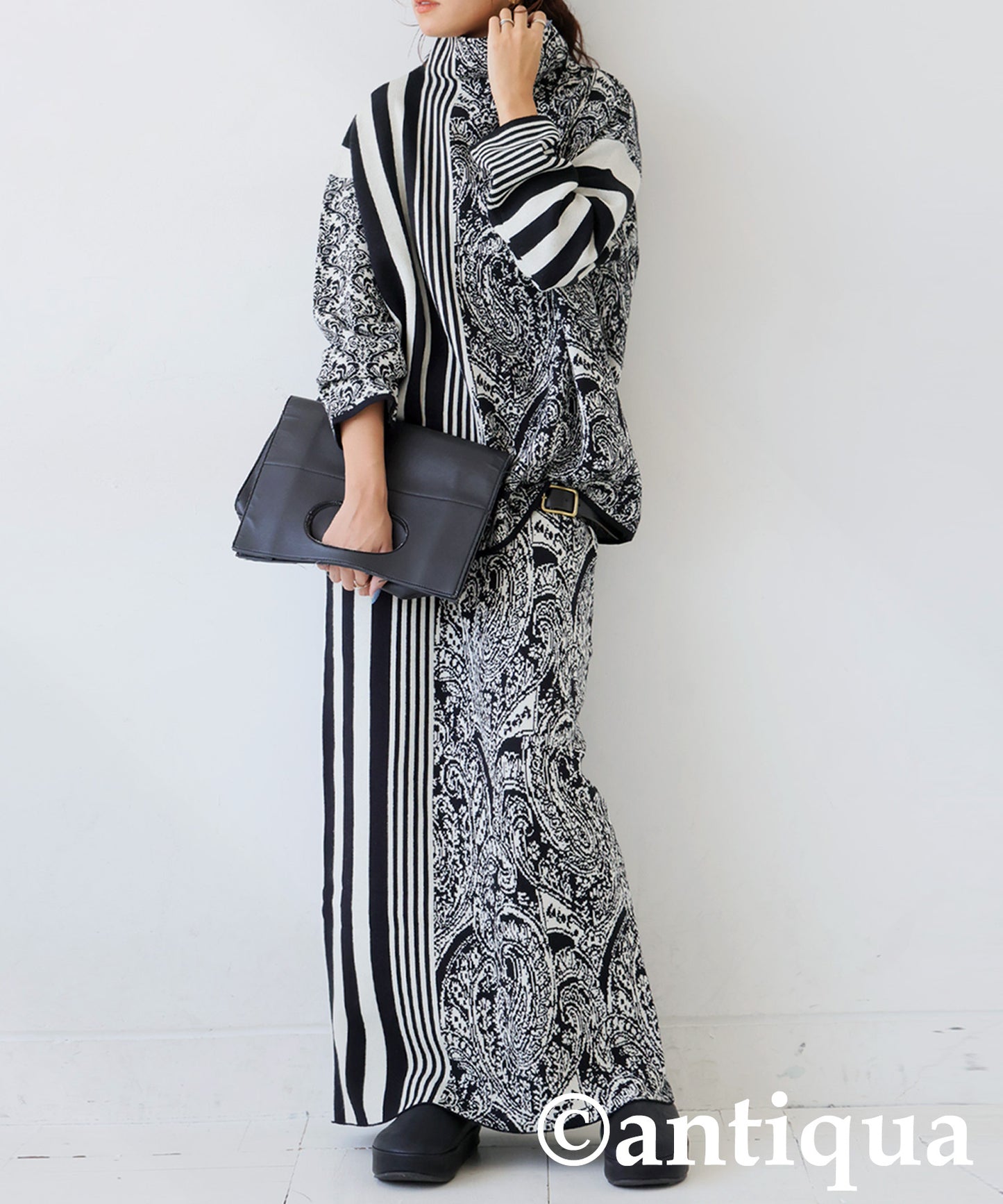 Art Pattern Knitwear Ladies