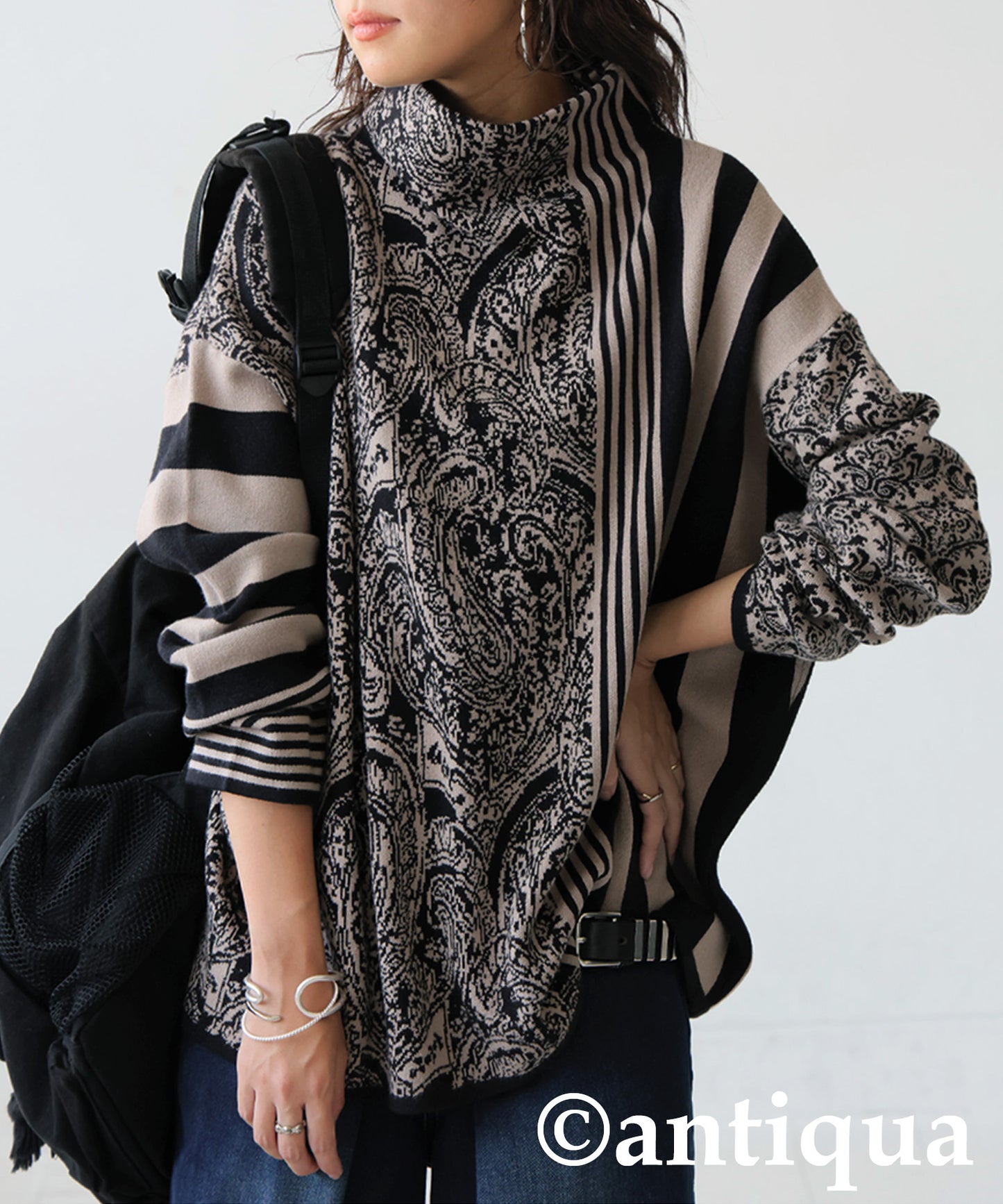 Art Pattern Knitwear Ladies