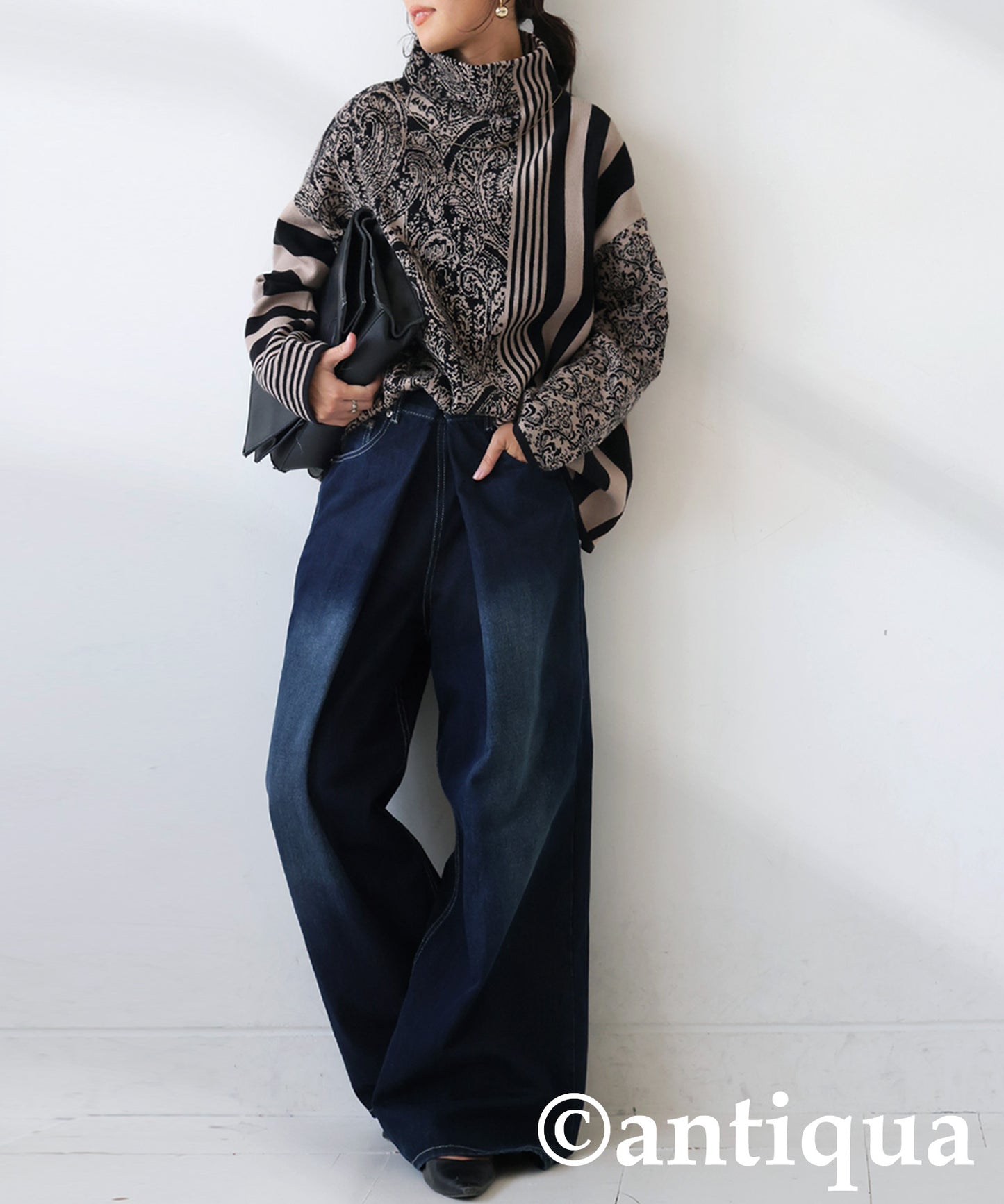 Art Pattern Knitwear Ladies