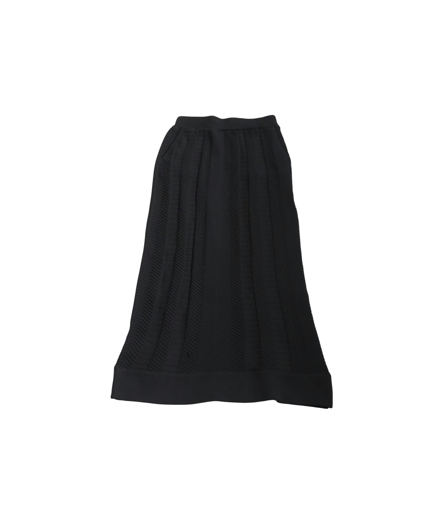 Sponge knit Long Skirt Ladies