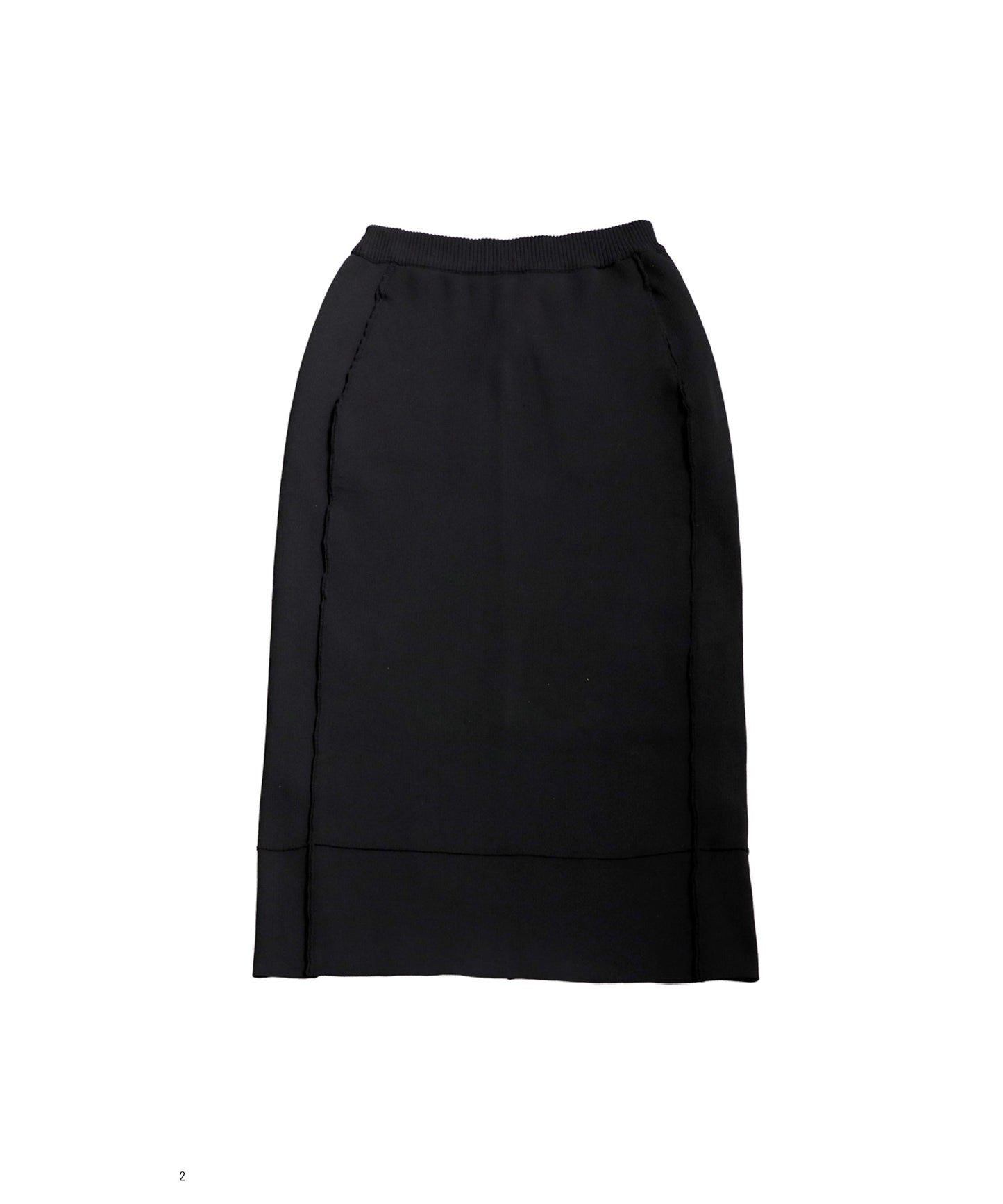 Sponge Knit Long Skirt Ladies