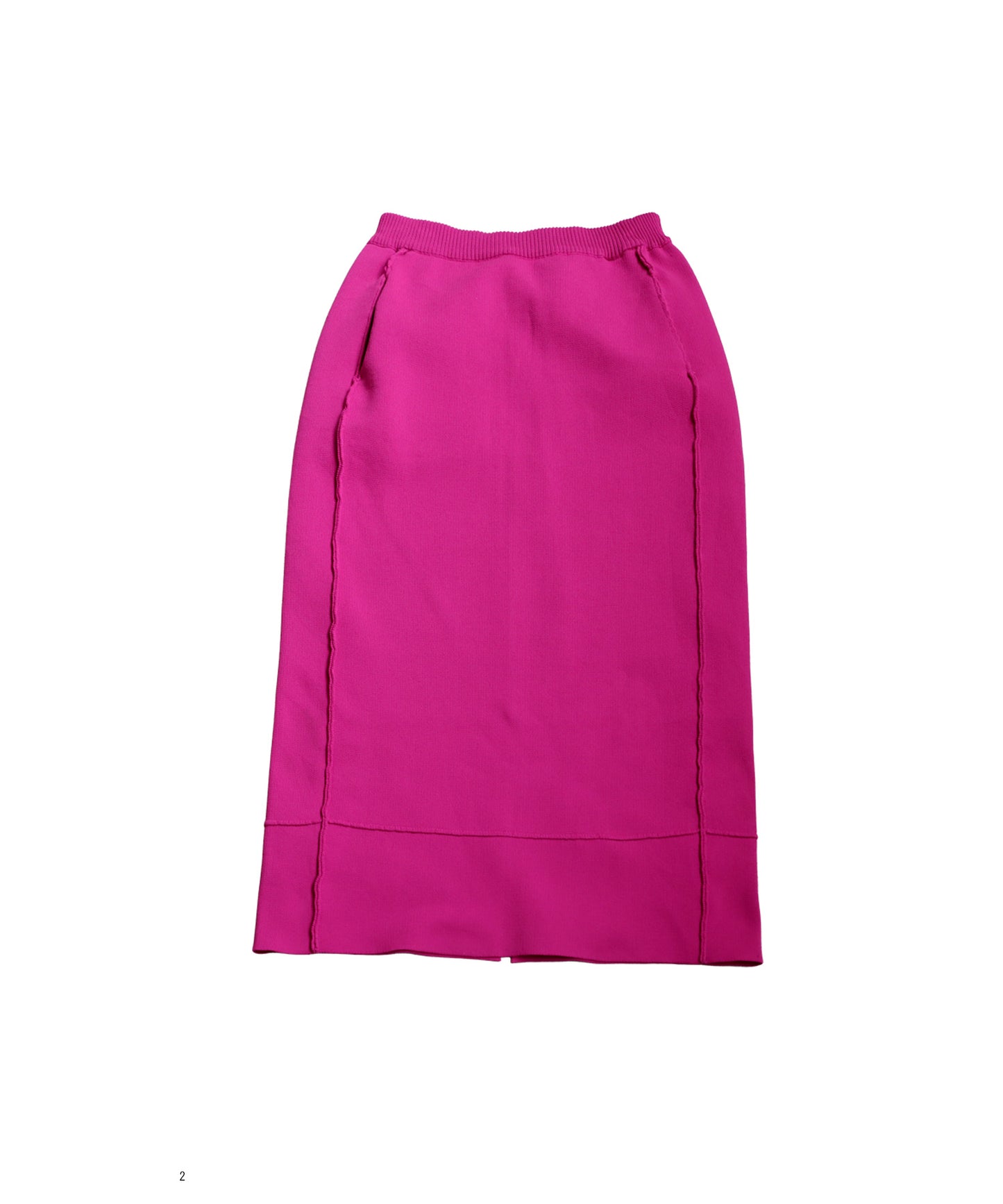 Sponge Knit Long Skirt Ladies