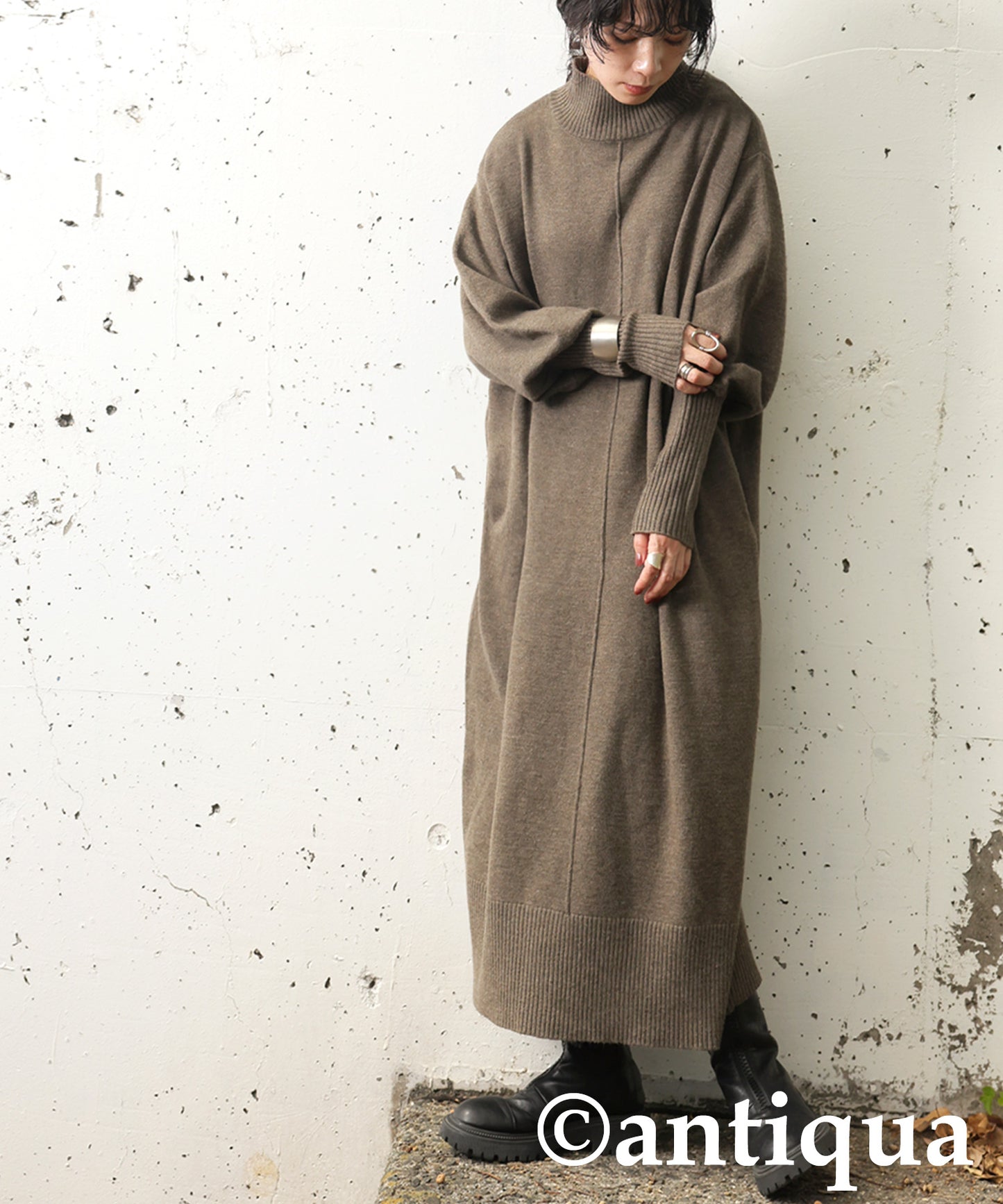 Marshmallow Touch Knit Dress Ladies