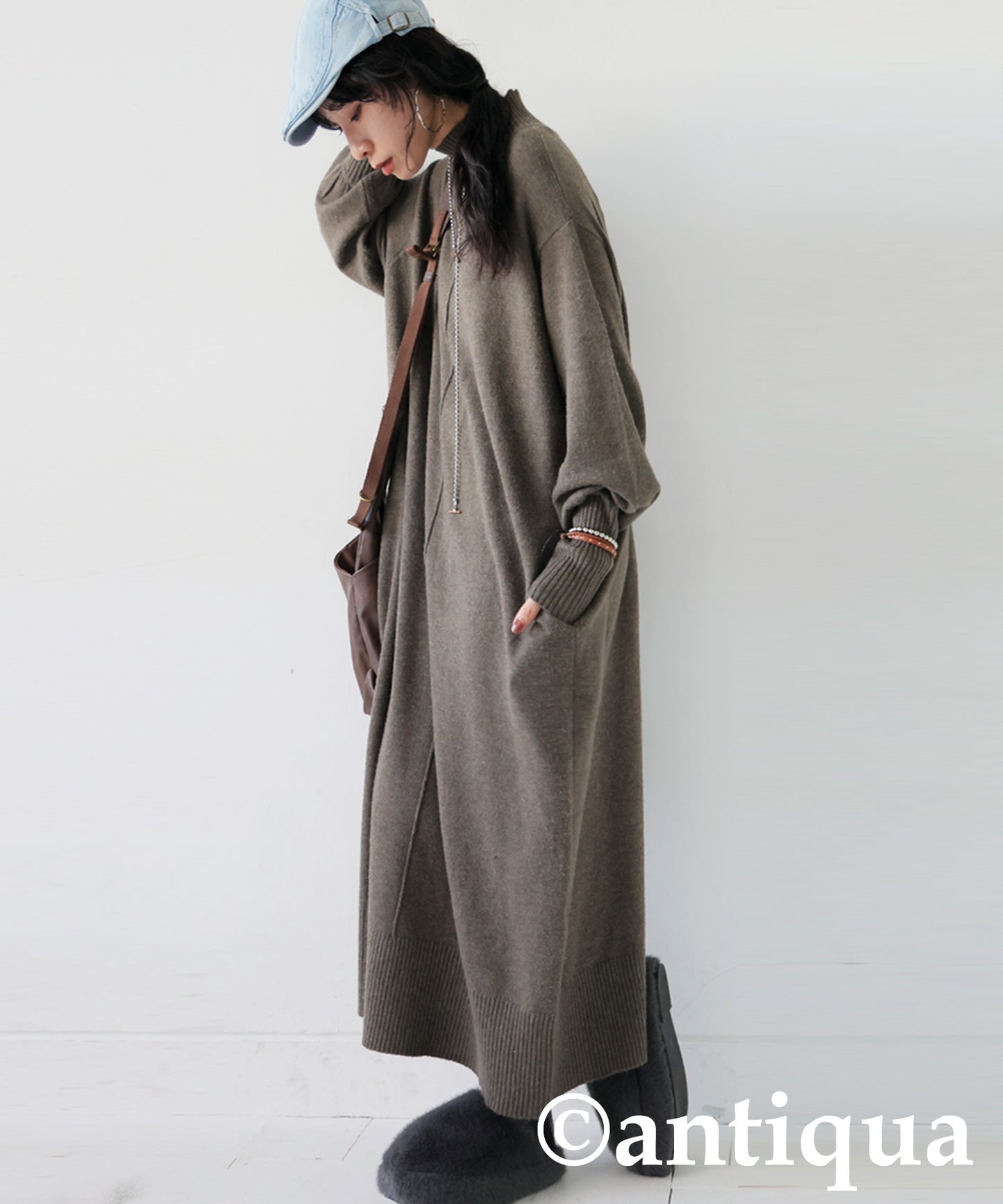 Marshmallow Touch Knit Dress Ladies