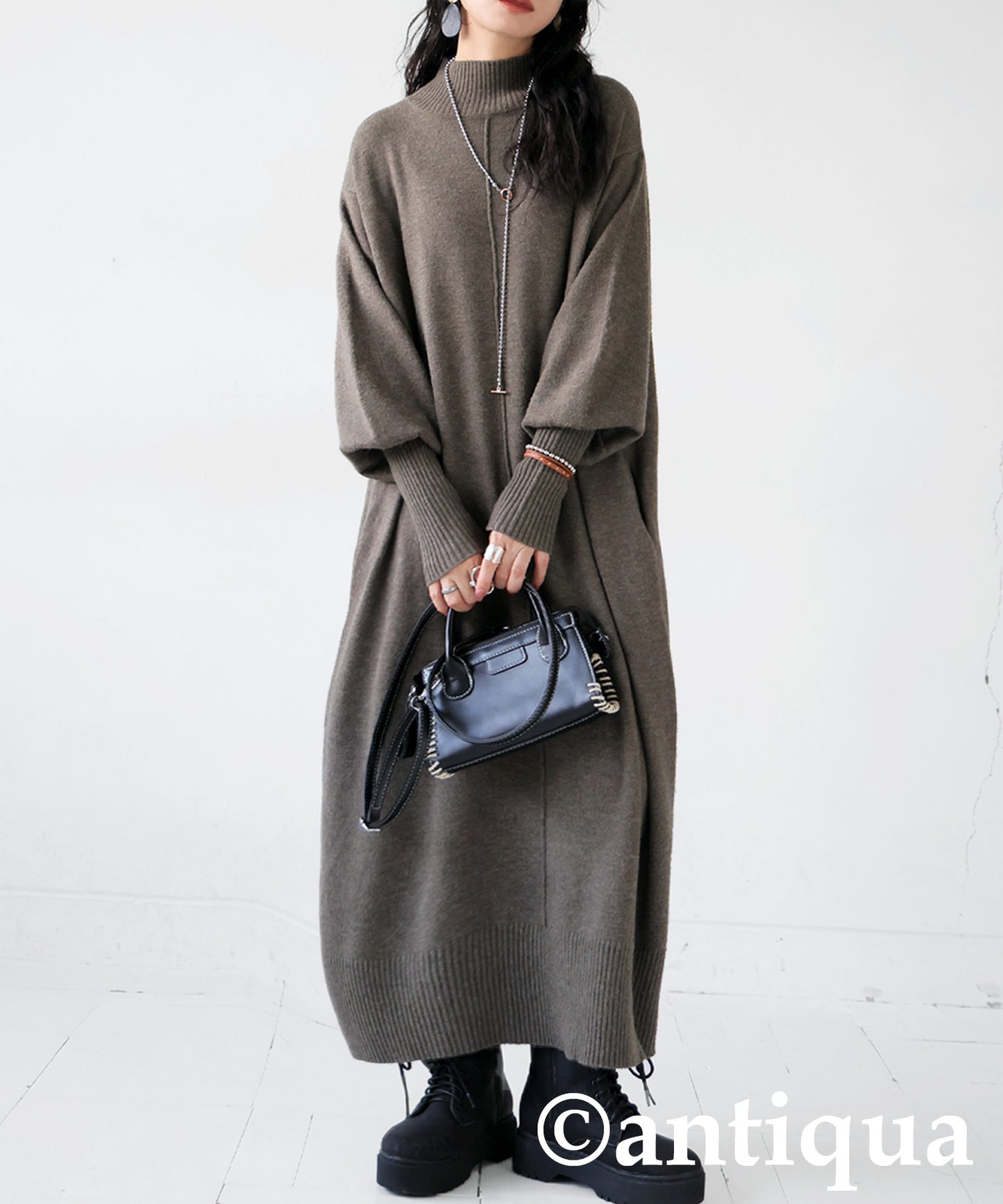 Marshmallow Touch Knit Dress Ladies