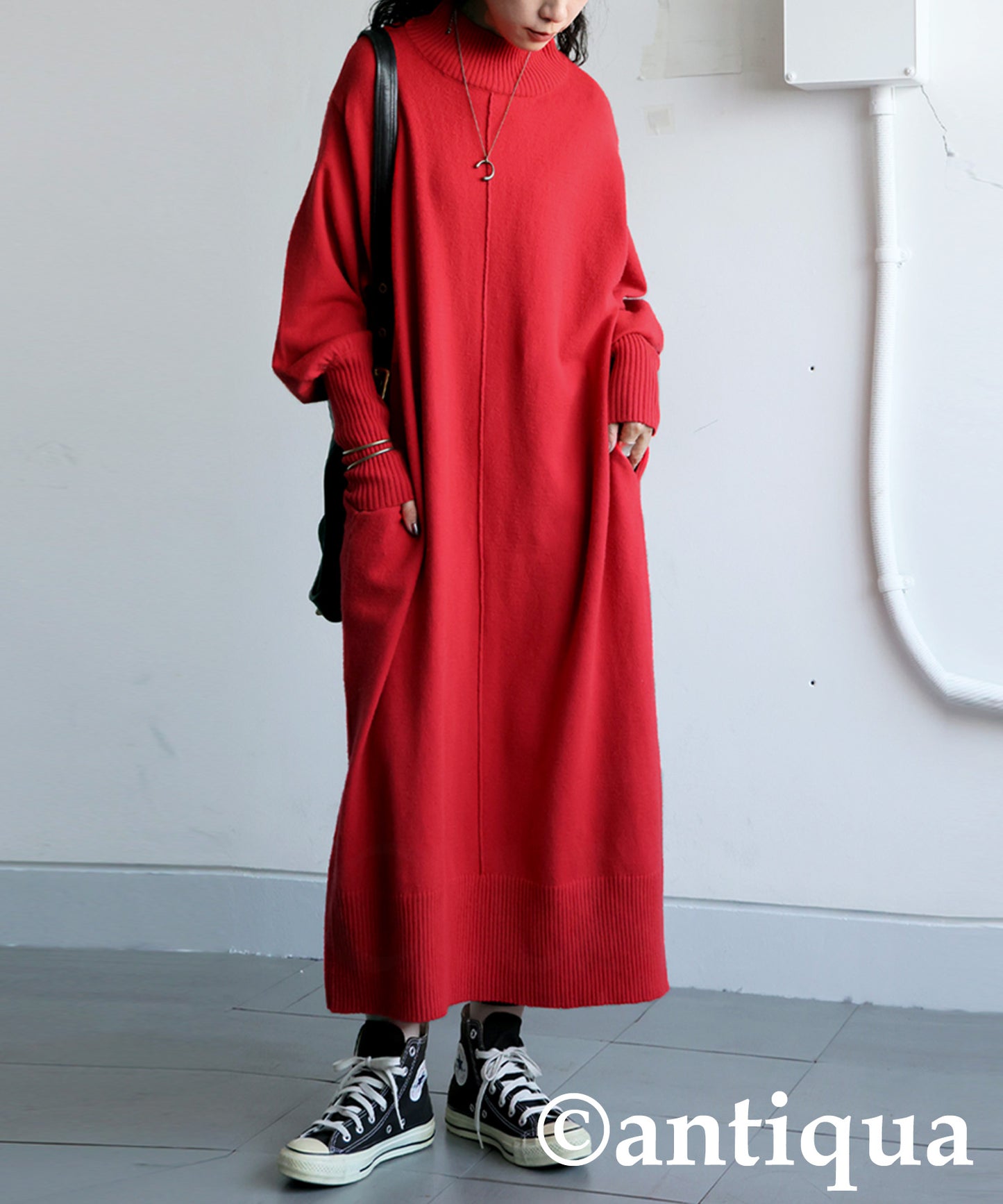 Marshmallow Touch Knit Dress Ladies