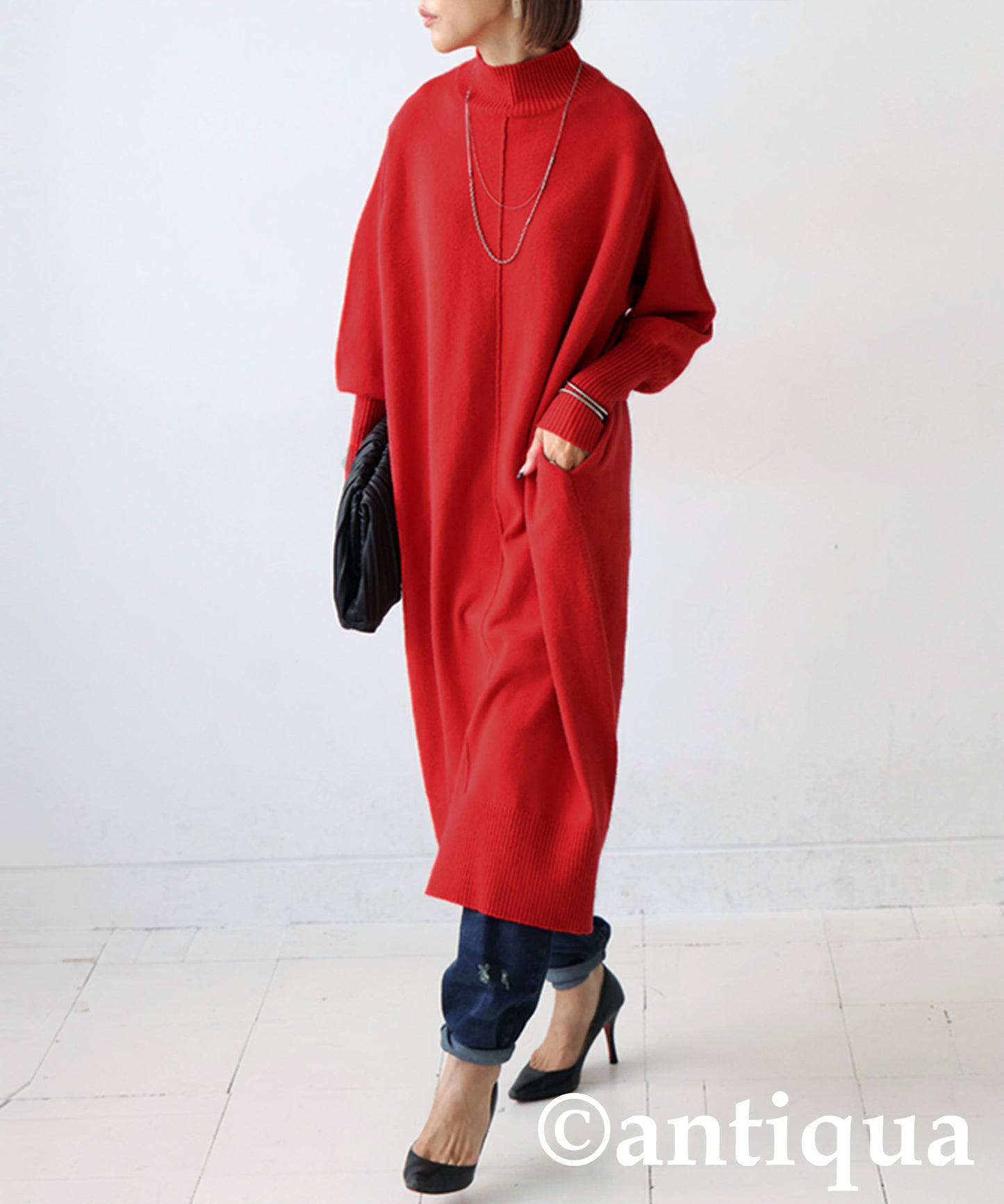 Marshmallow Touch Knit Dress Ladies