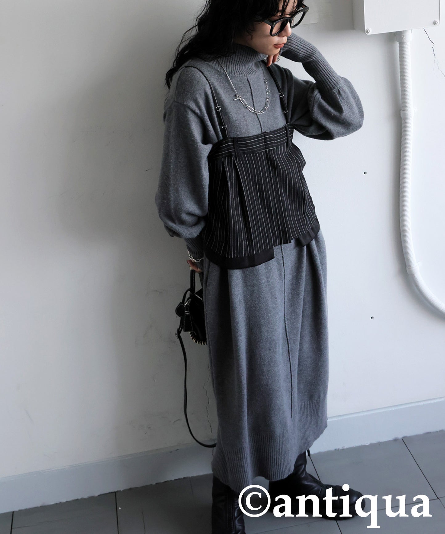 Marshmallow Touch Knit Dress Ladies