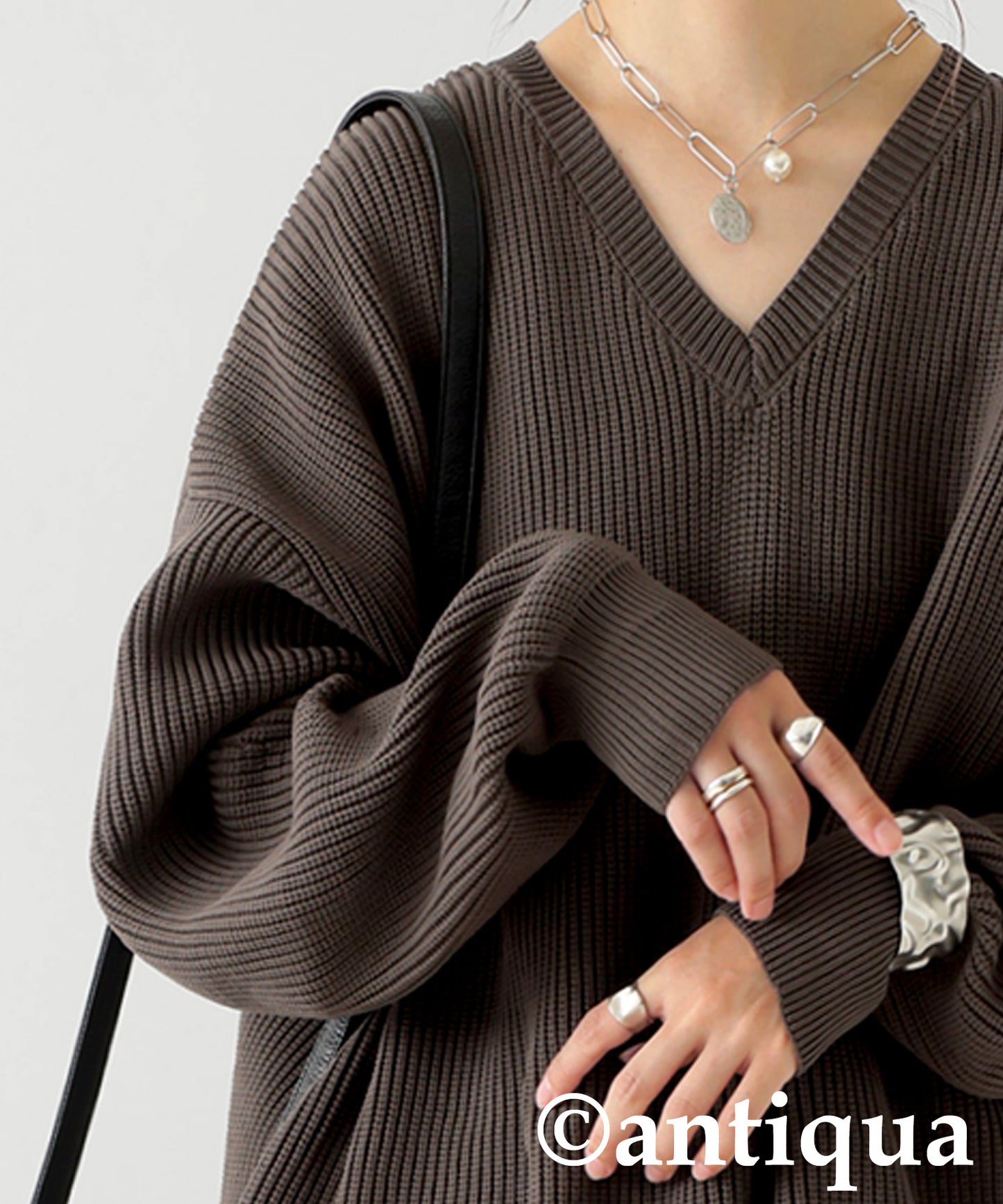 Ribbed Knit Dress Ladies