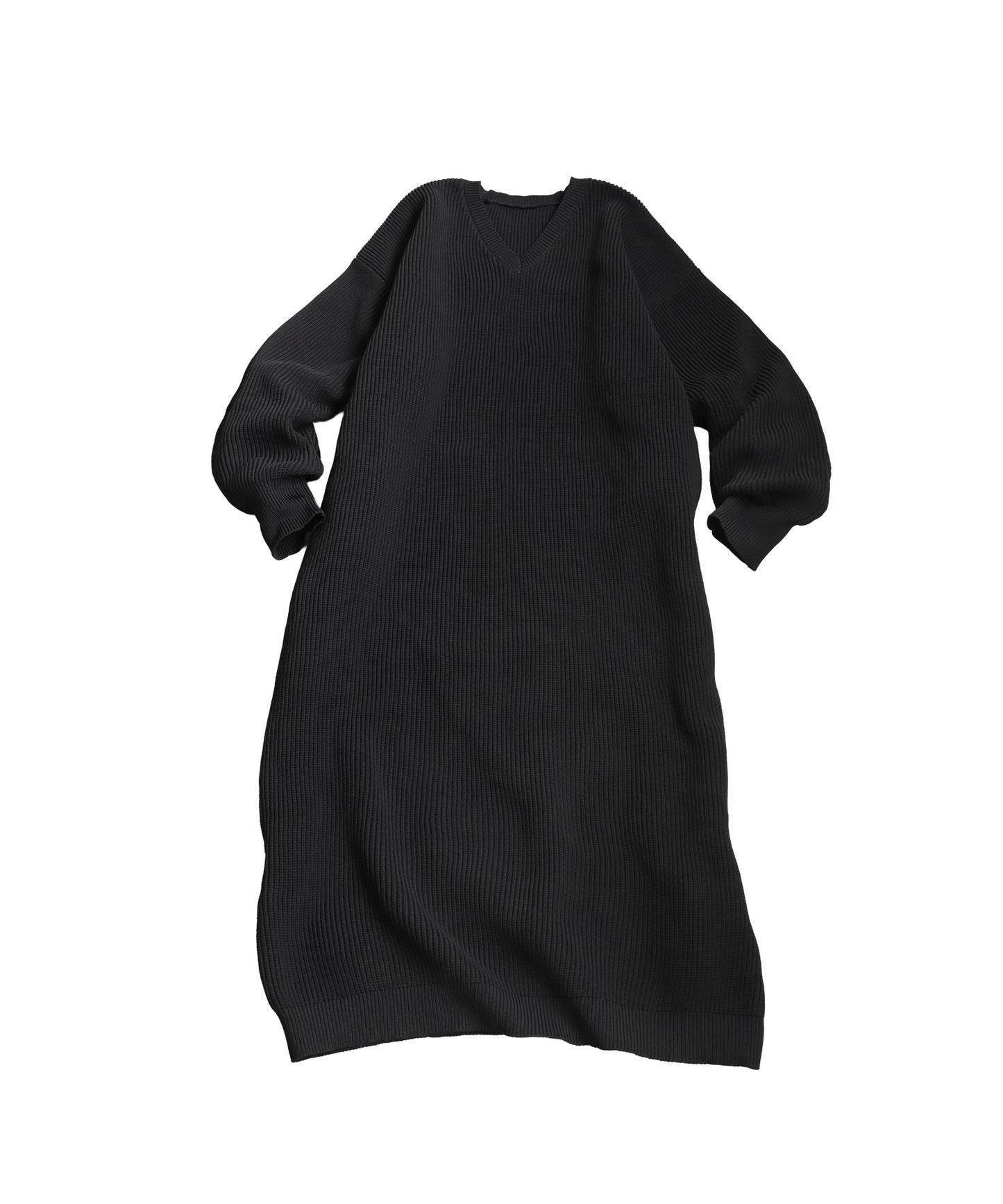 Ribbed Knit Dress Ladies