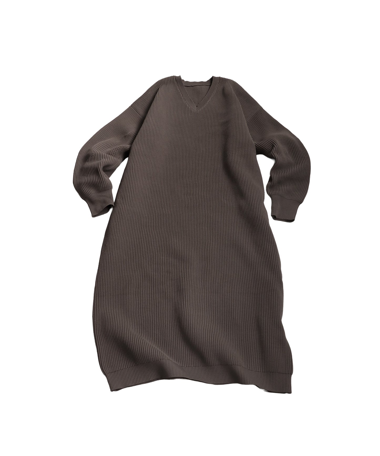 Ribbed Knit Dress Ladies