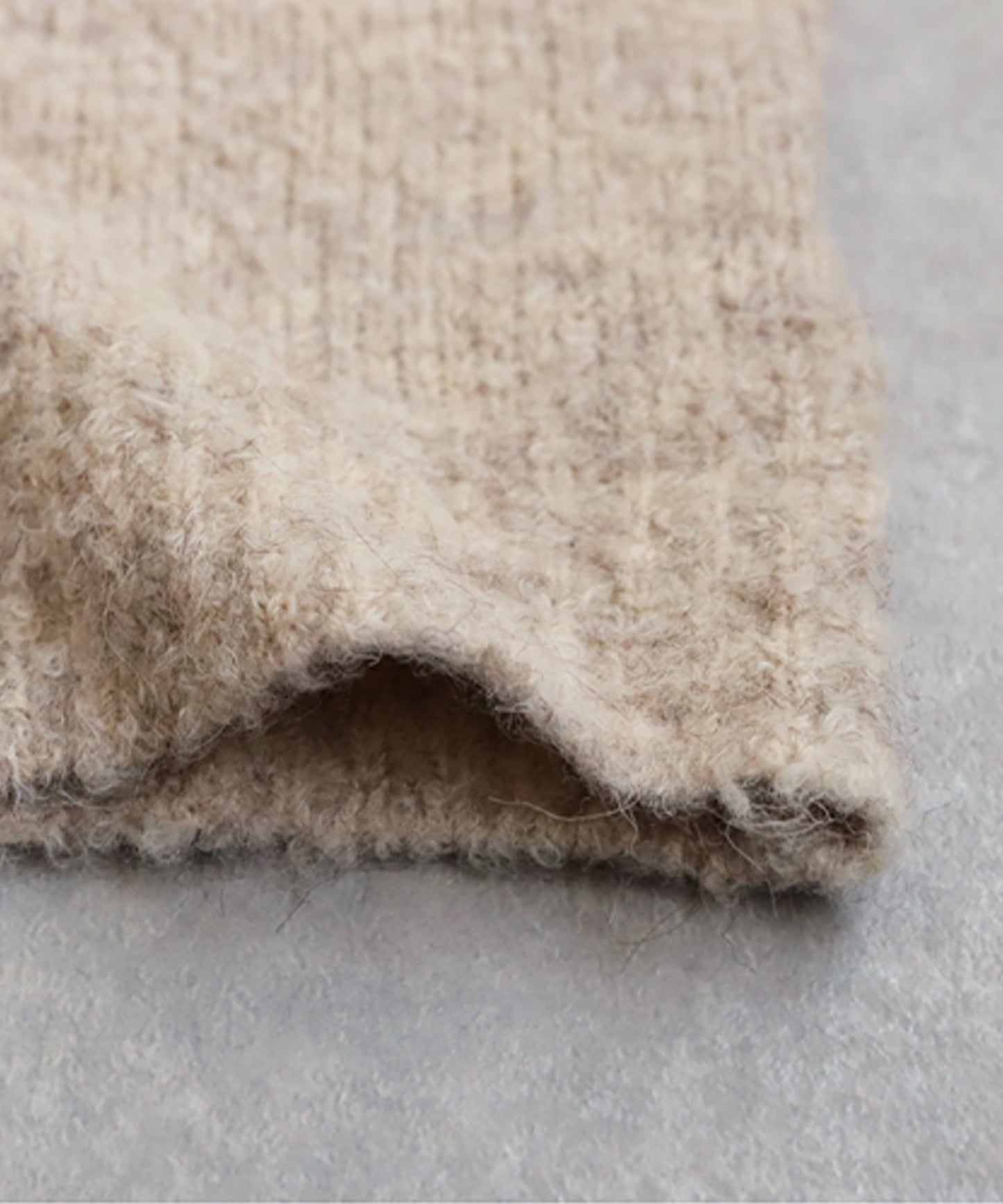 Boucle Cutout Knit Tops Ladies