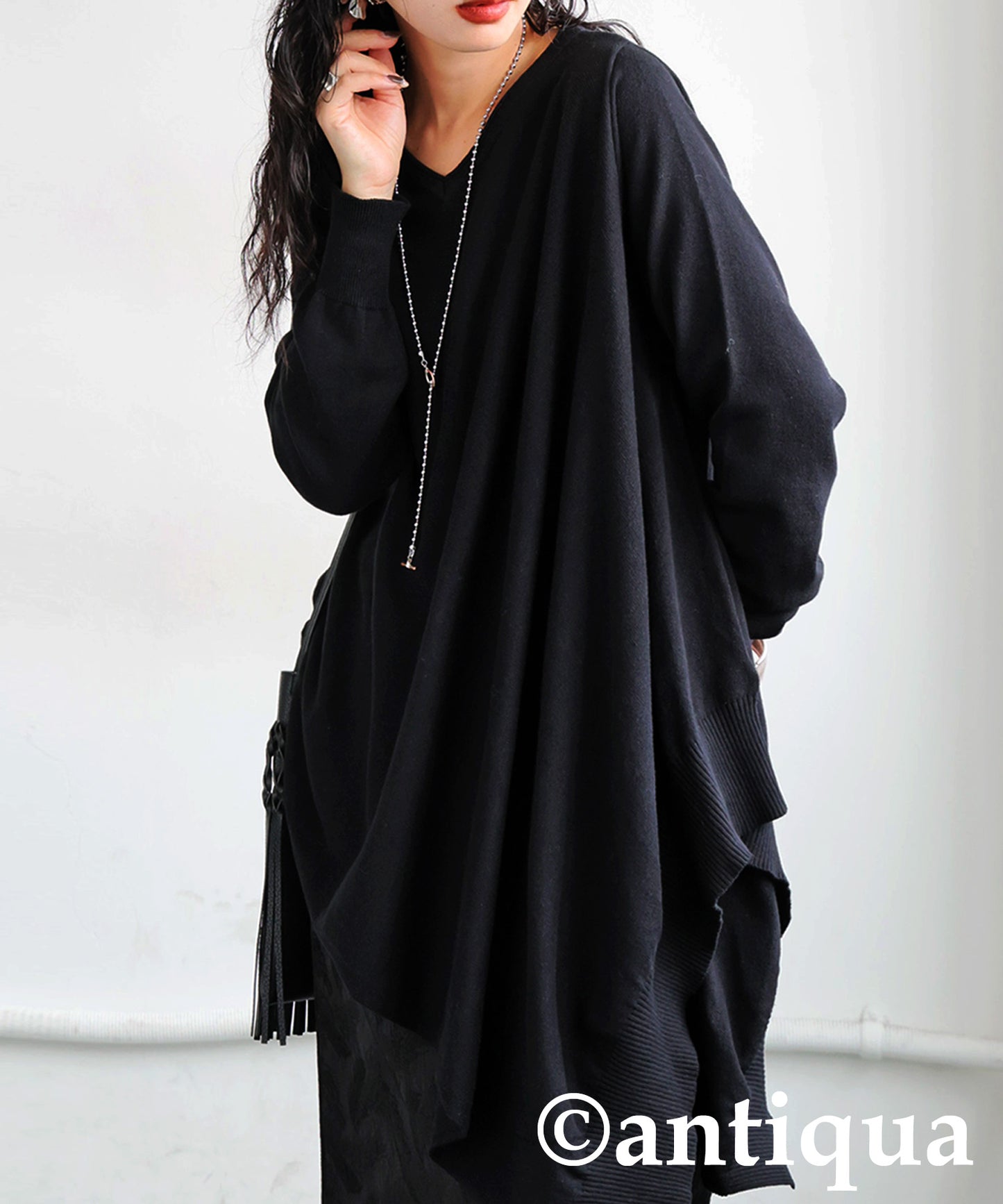 Asymmetrical Knit Top Ladies