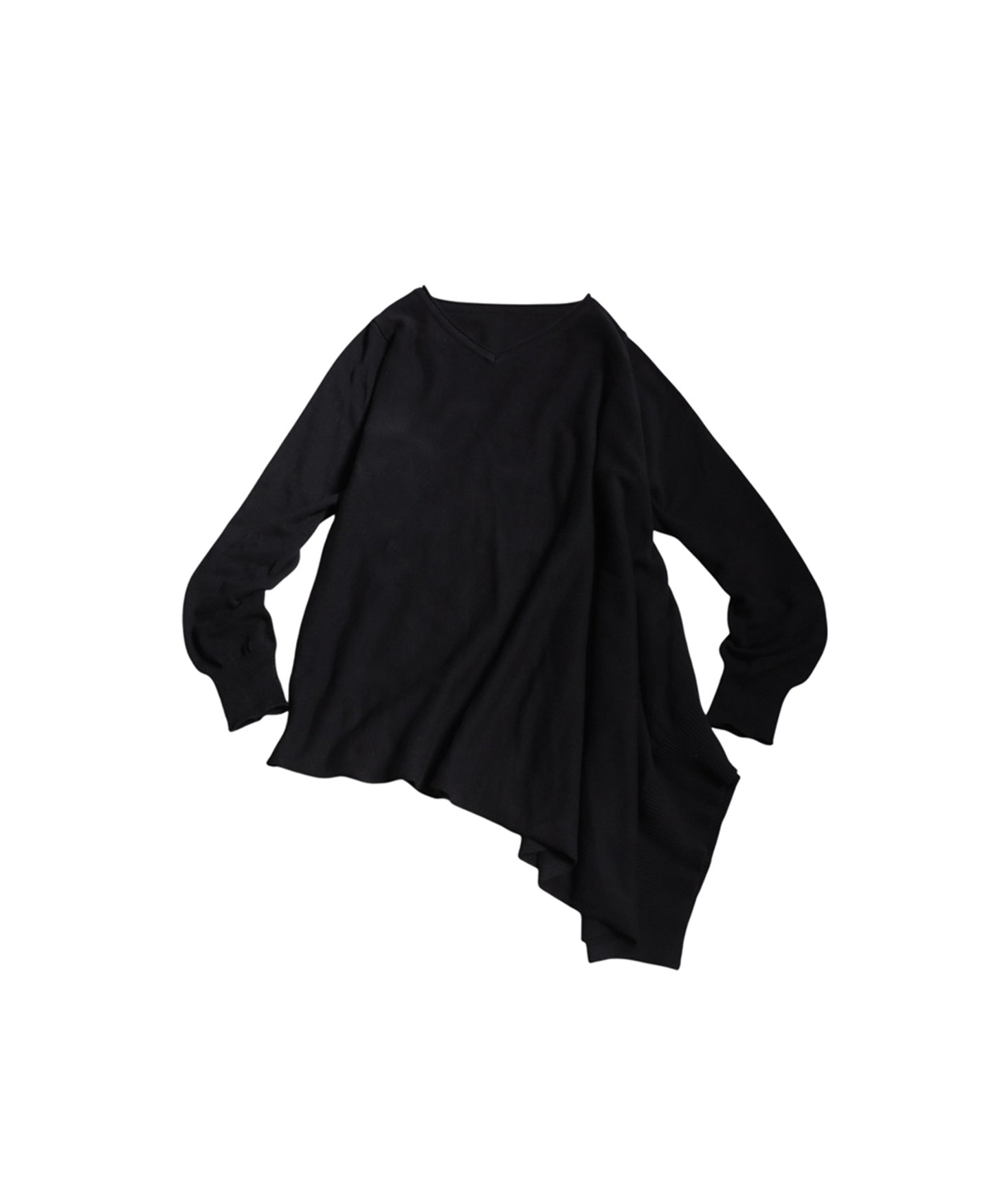 Asymmetrical Knit Top Ladies
