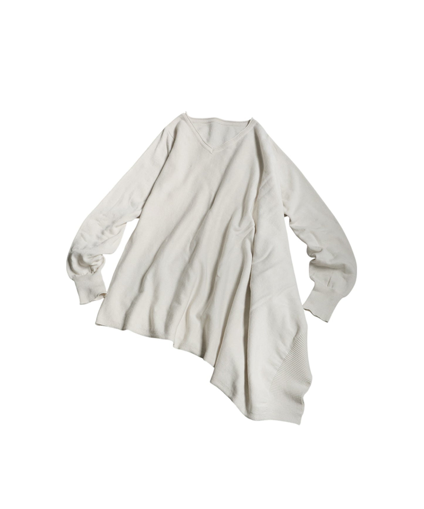 Asymmetrical Knit Top Ladies