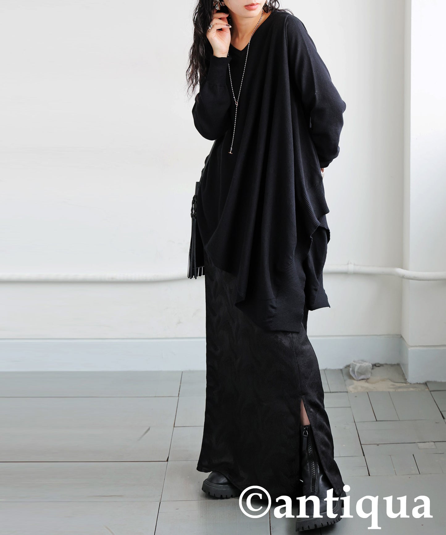 Asymmetrical Knit Top Ladies