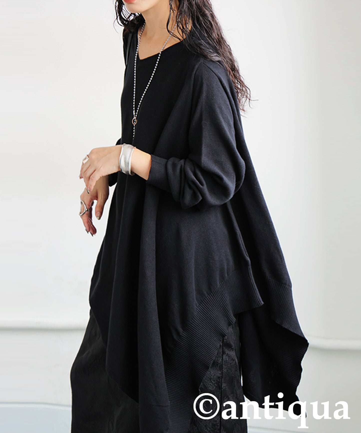 Asymmetrical Knit Top Ladies