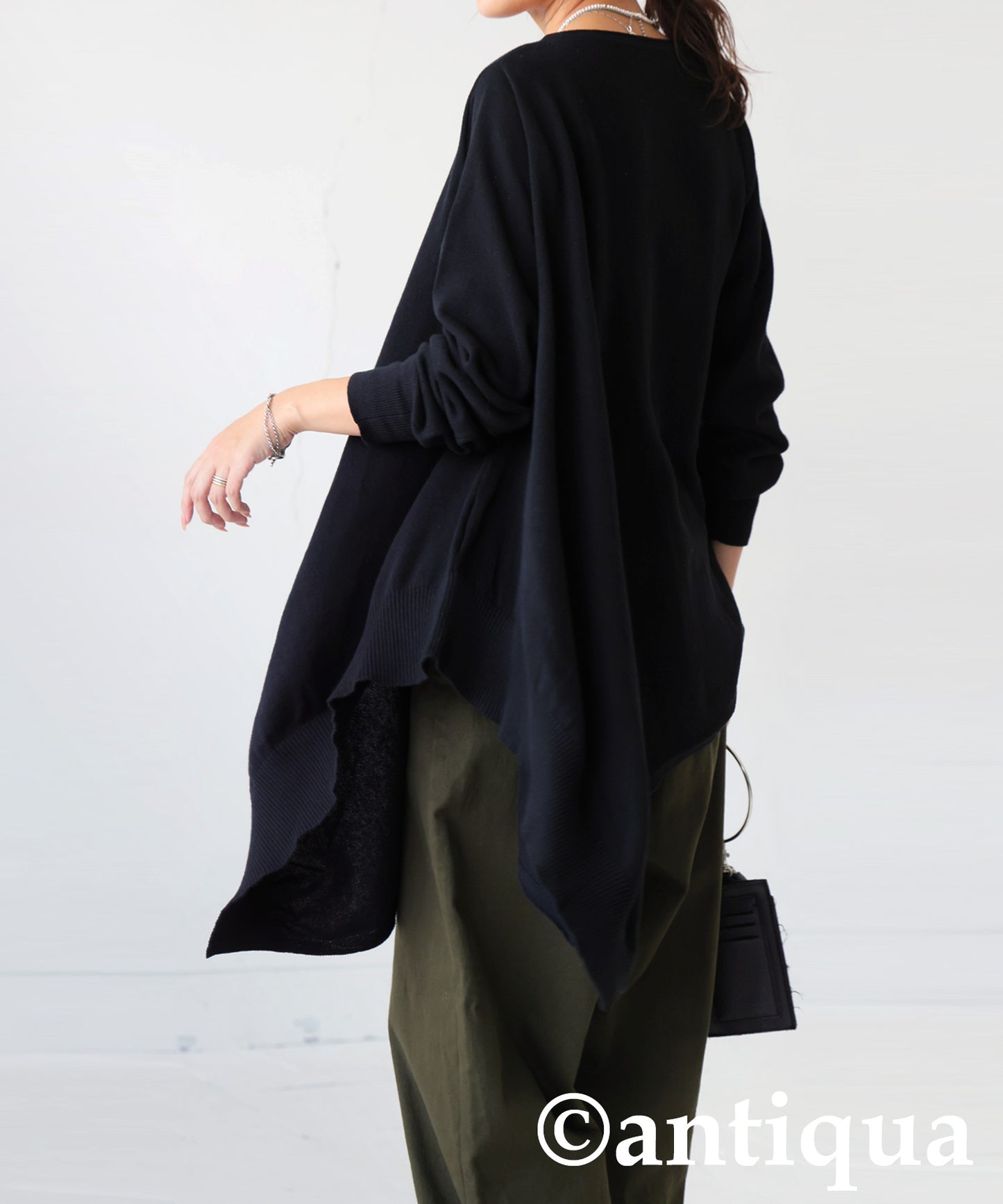 Asymmetrical Knit Top Ladies