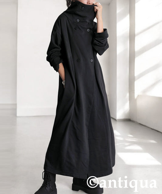 Fleece Long Coat Ladies