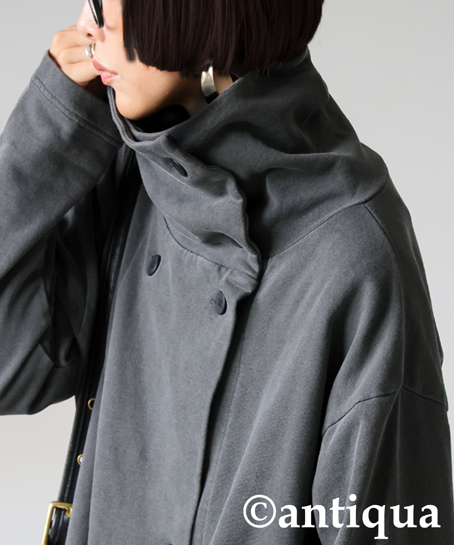 Fleece Long Coat Ladies