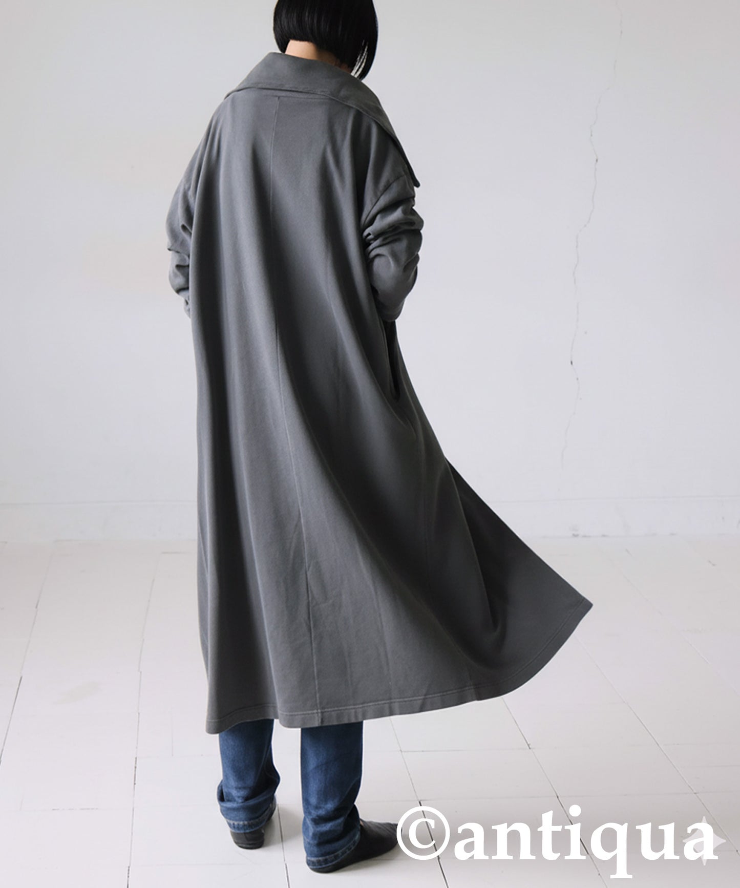 Fleece Long Coat Ladies