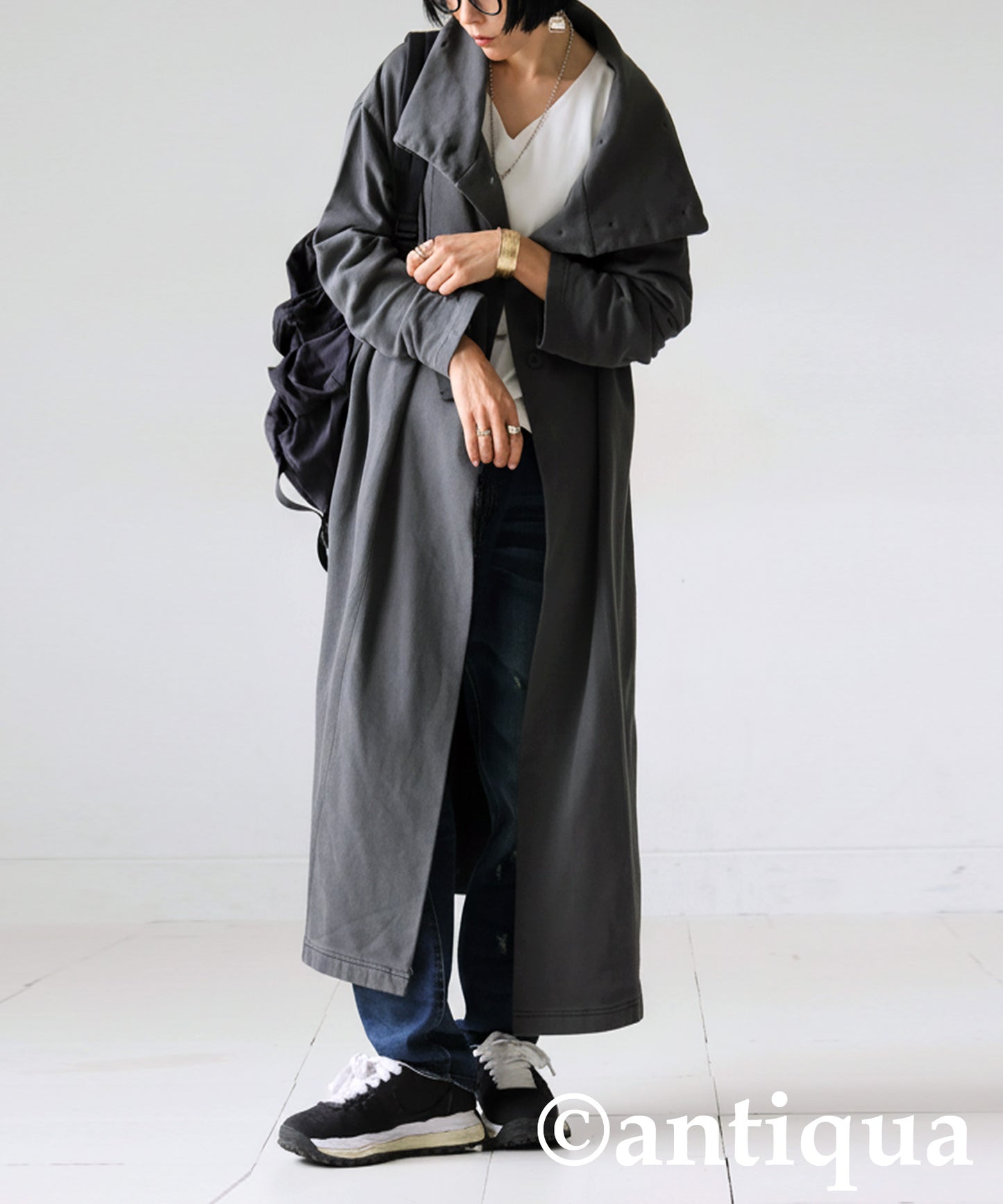 Fleece Long Coat Ladies