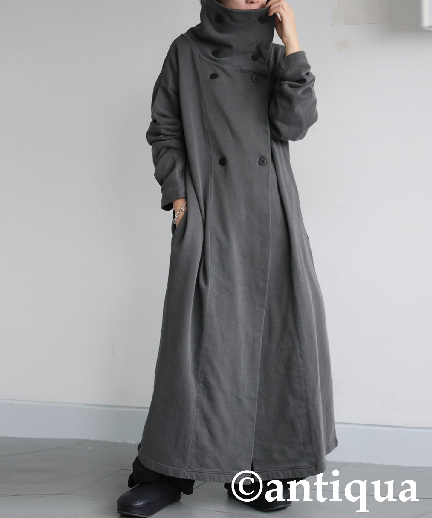 Fleece Long Coat Ladies