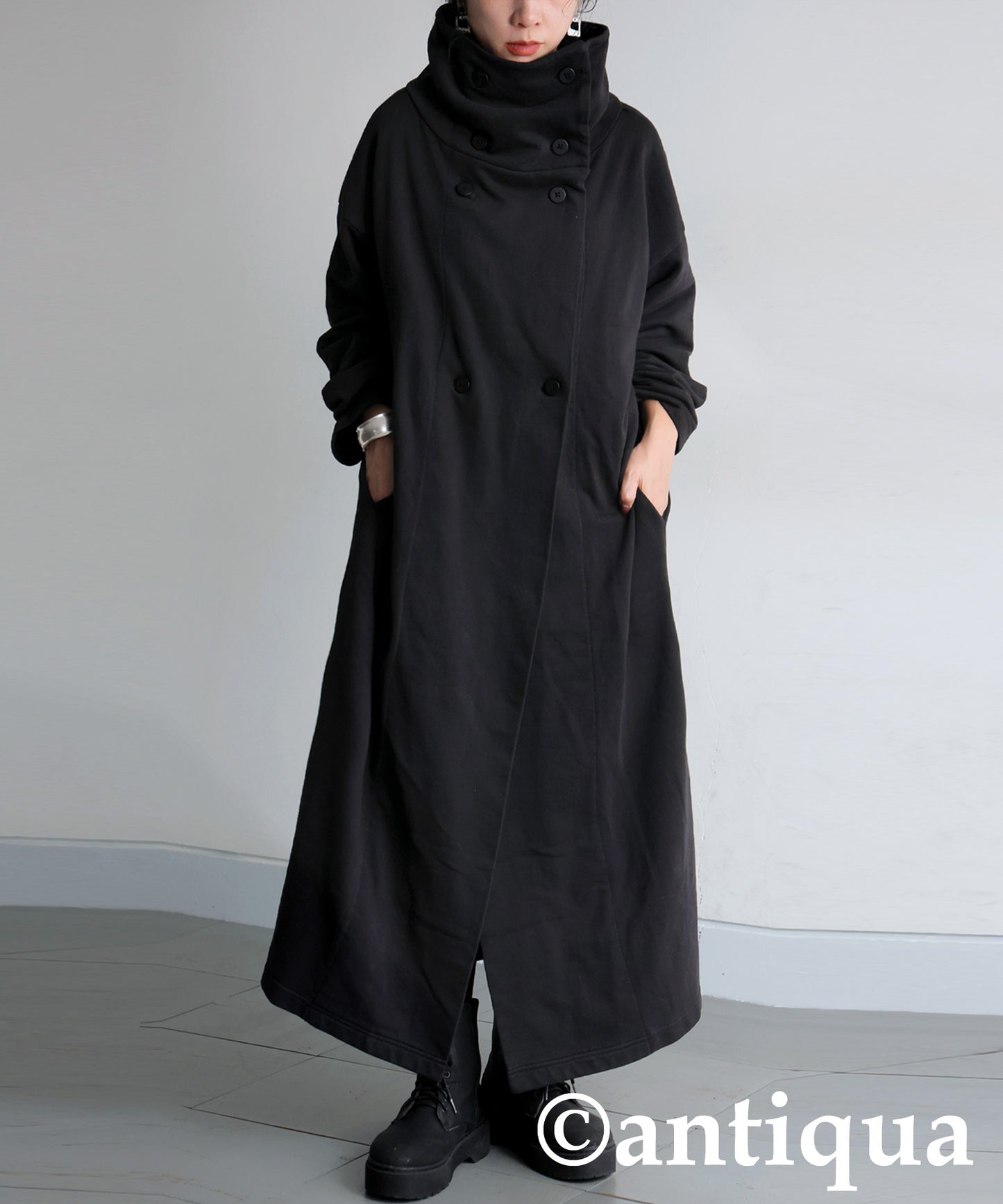 Fleece Long Coat Ladies