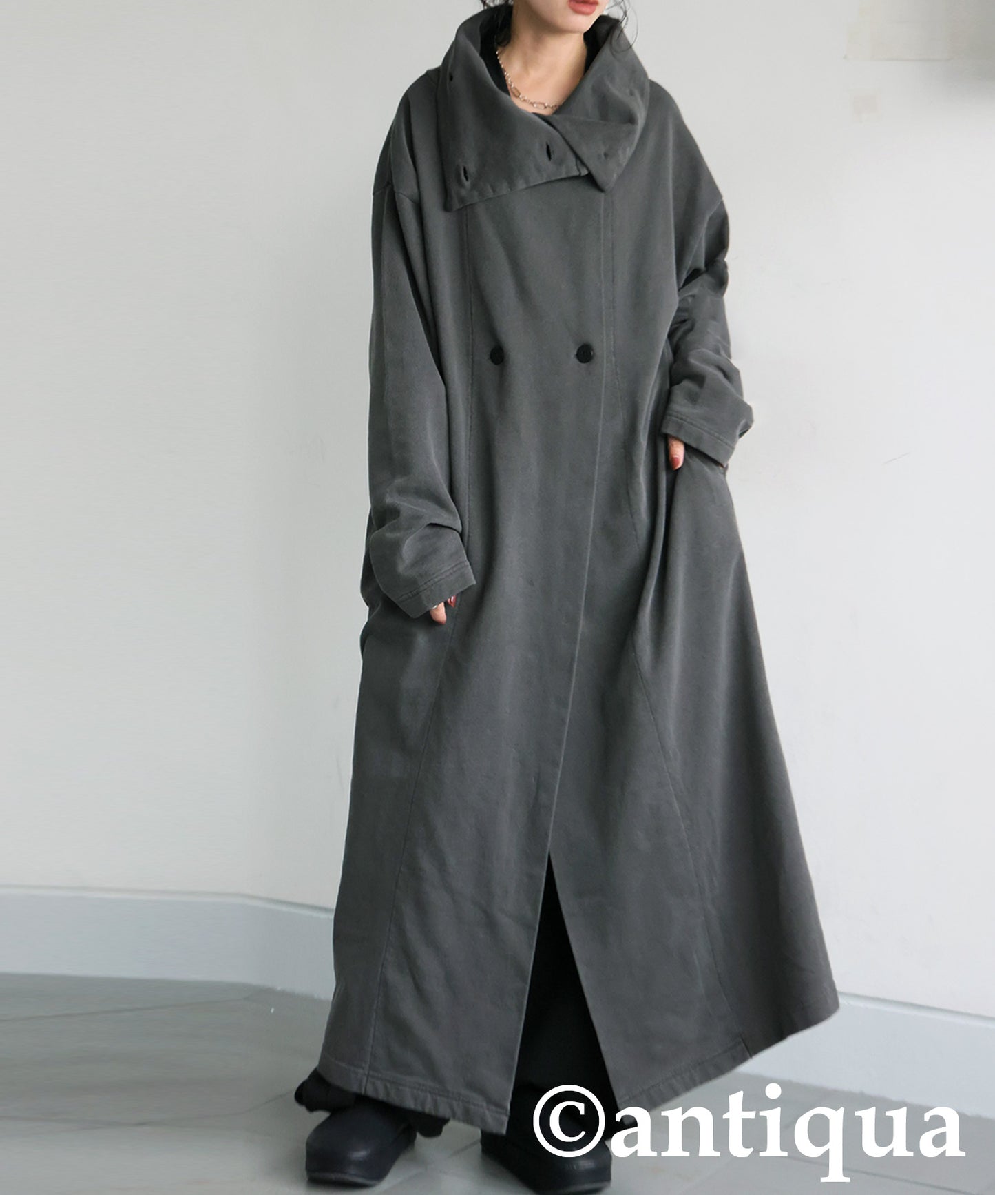 Fleece Long Coat Ladies