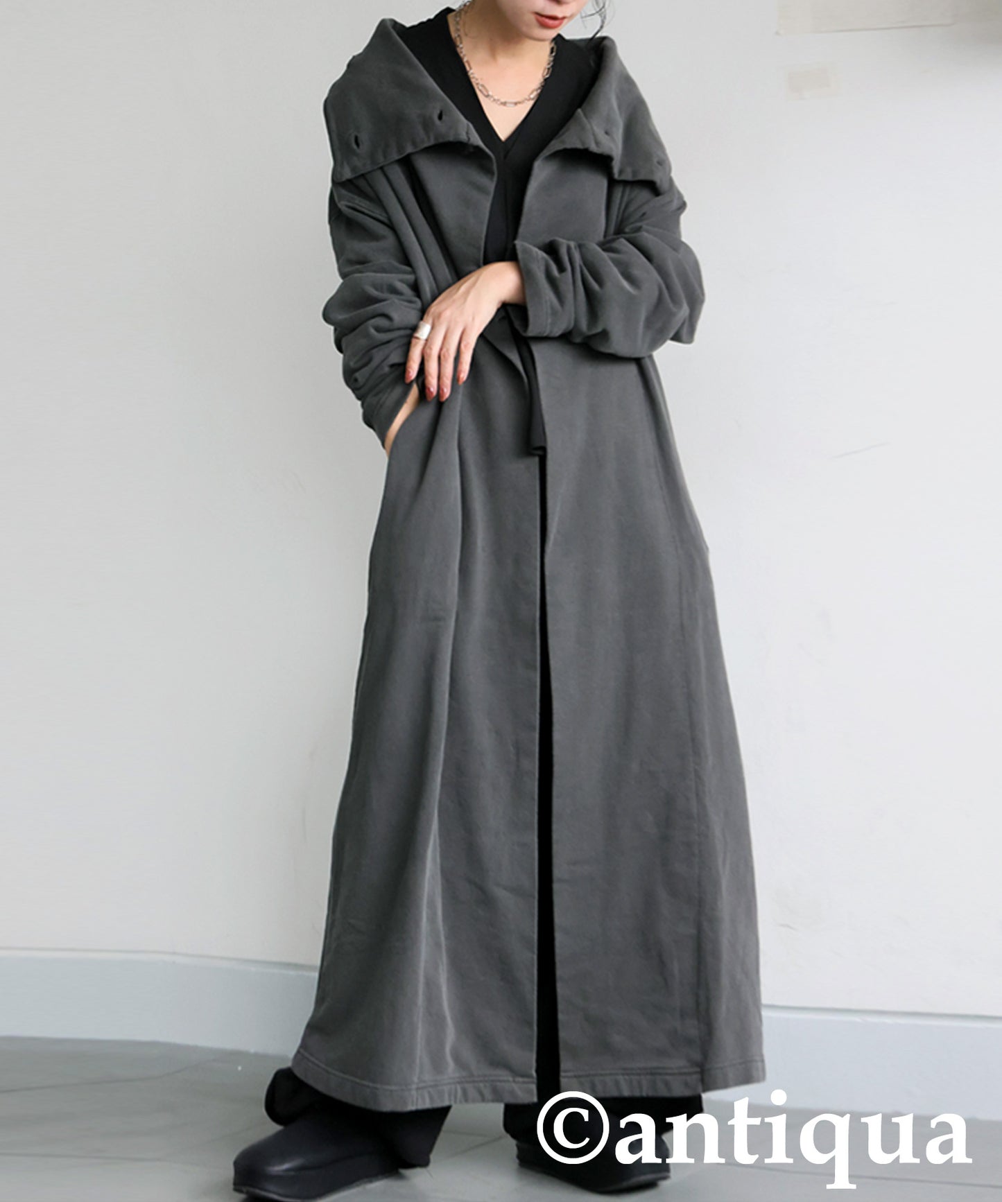 Fleece Long Coat Ladies