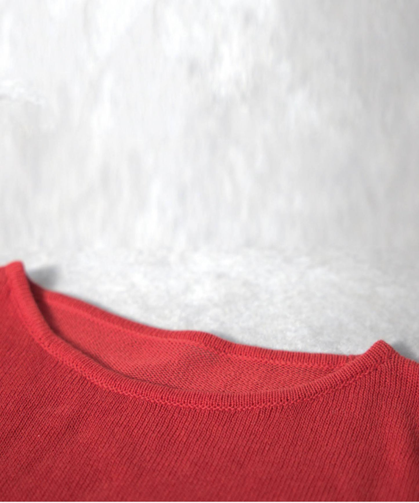 Deformed Knit Top Ladies