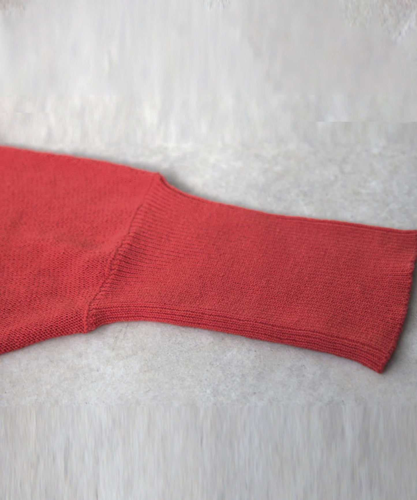 Deformed Knit Top Ladies