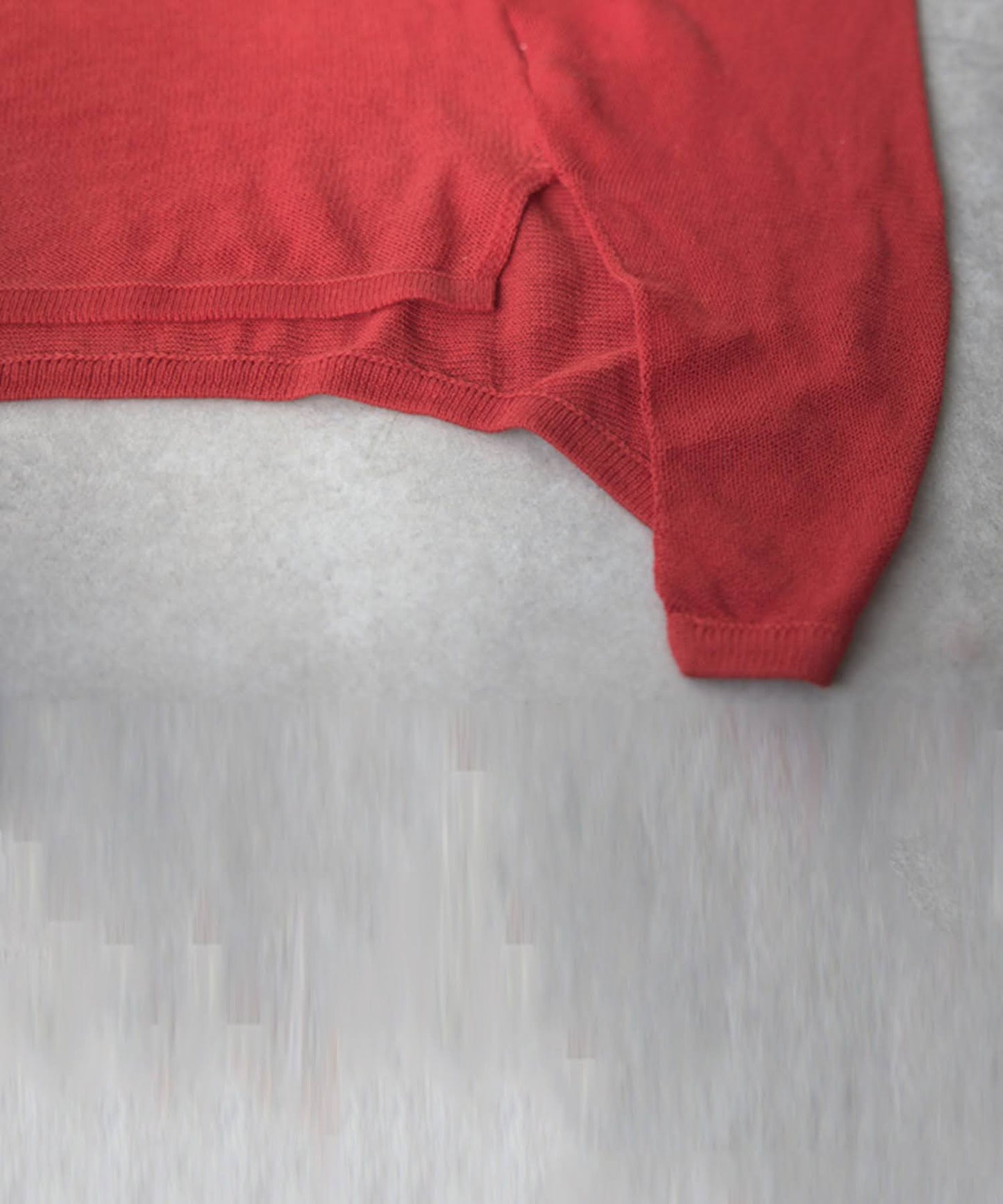 Deformed Knit Top Ladies