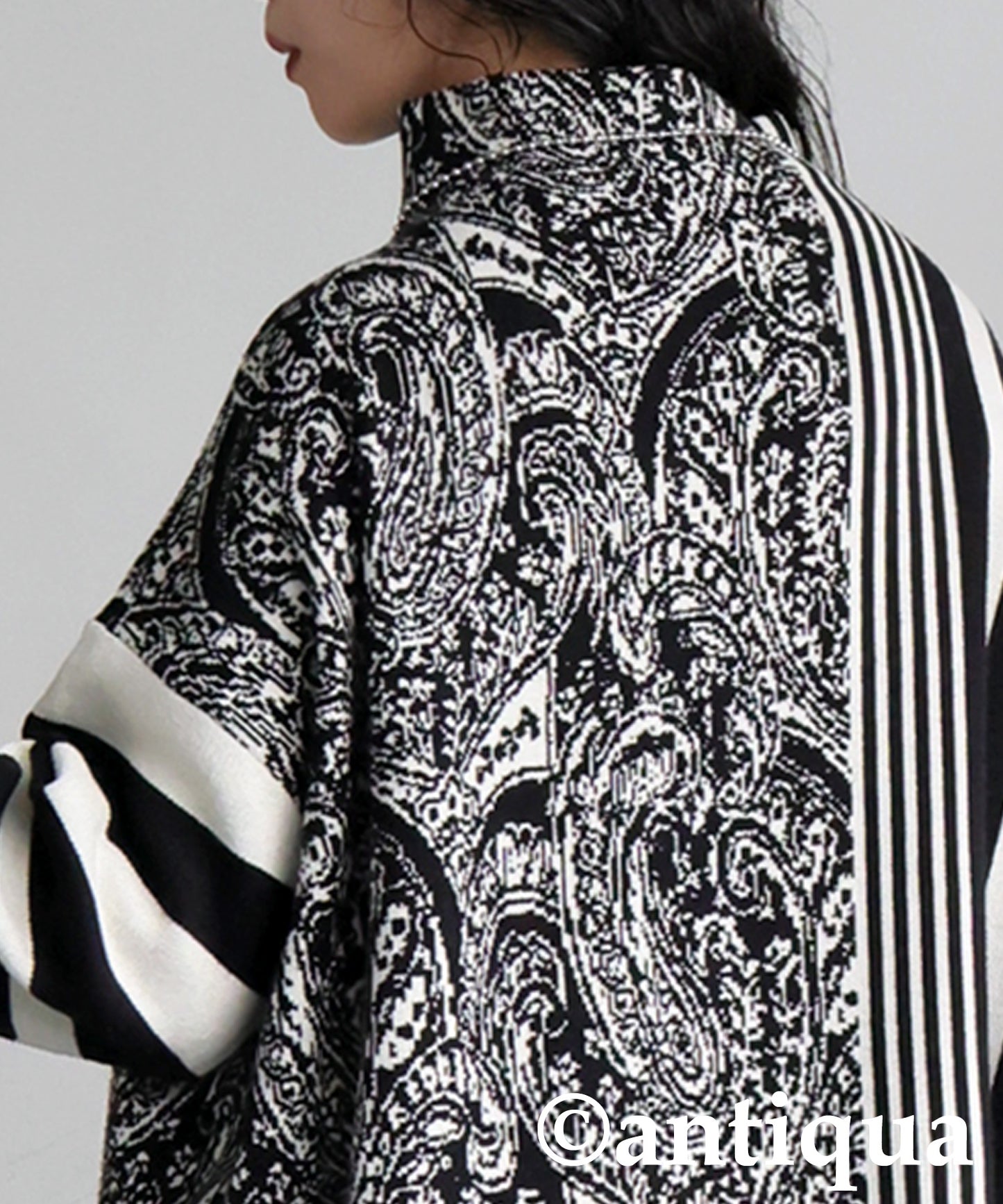 Patterned Knit Dress Ladies