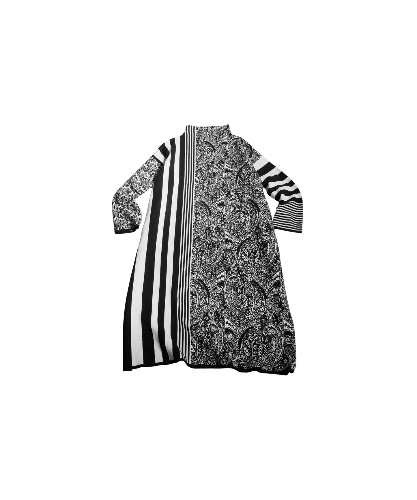 Patterned Knit Dress Ladies