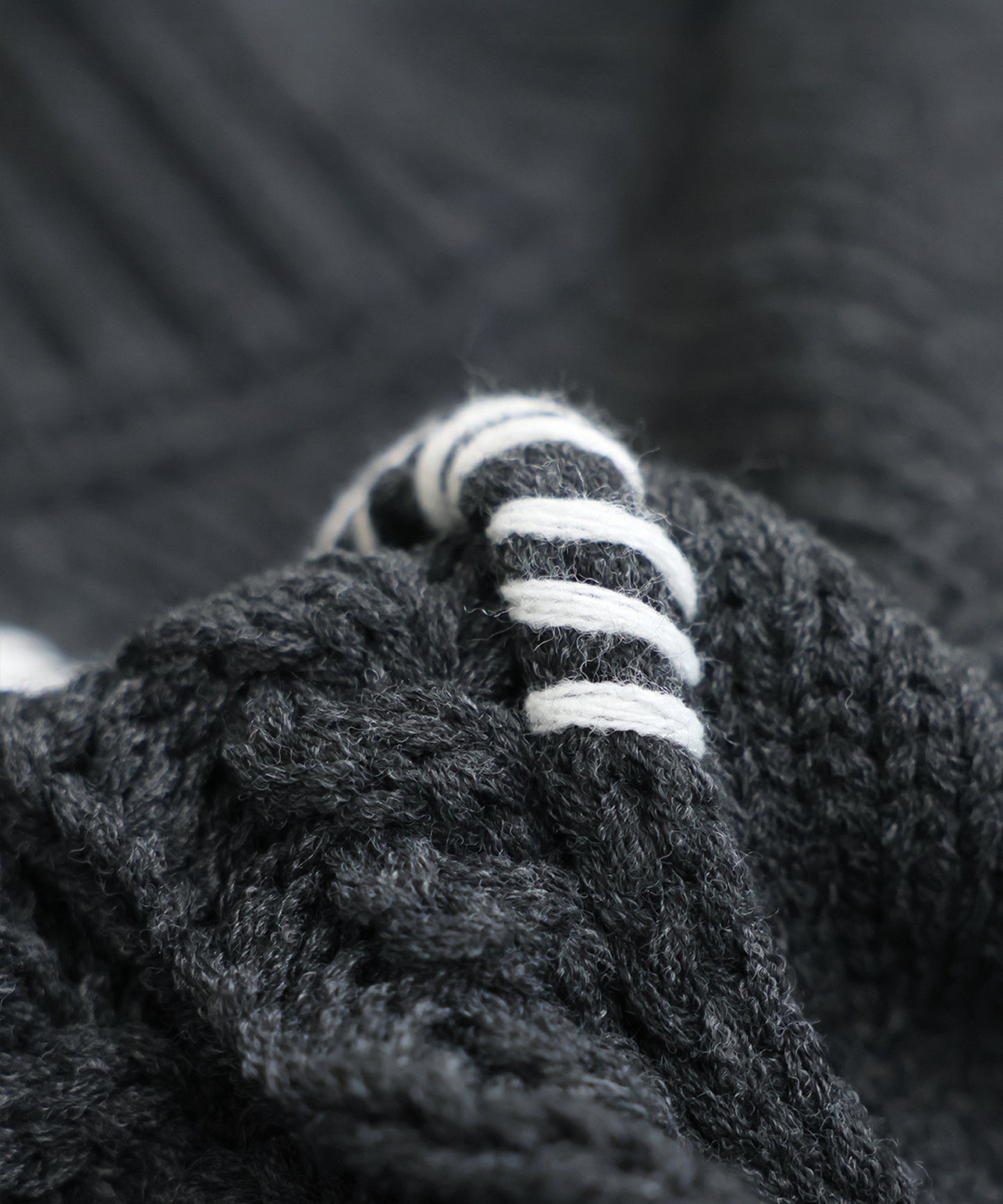 Mixed Knit Pullover Ladies