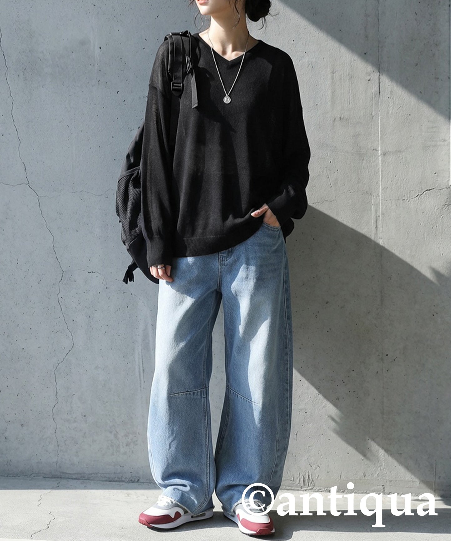 Garter Stitch Knit Ladies