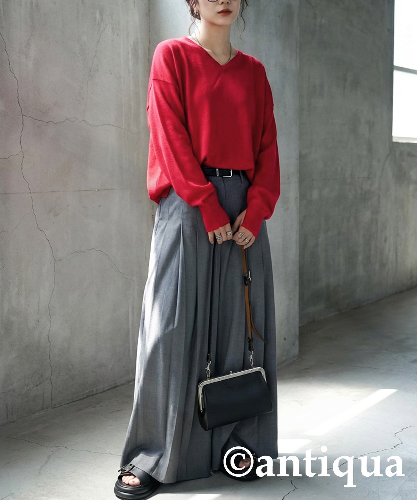 Garter Stitch Knit Ladies