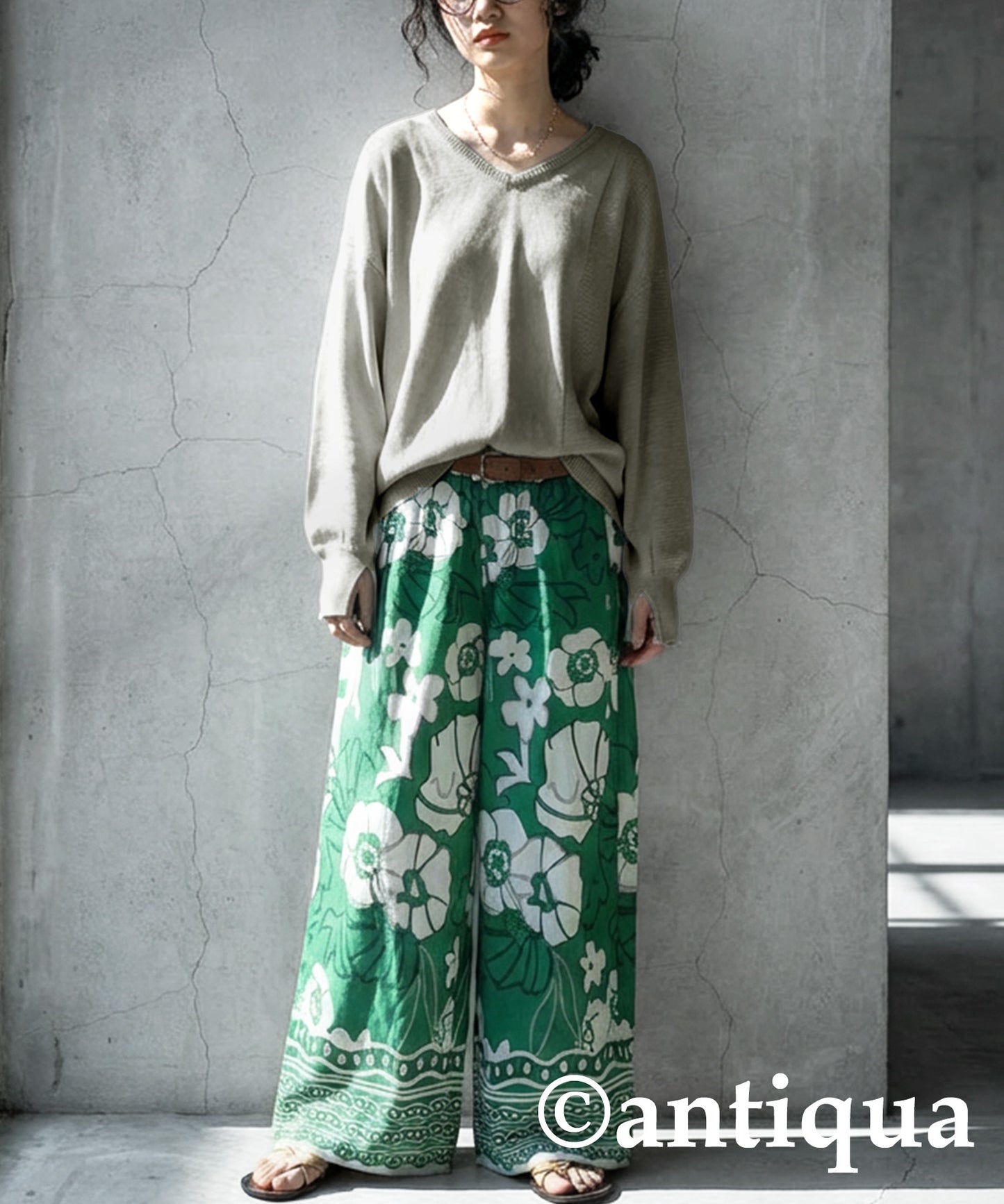 Garter Stitch Knit Ladies