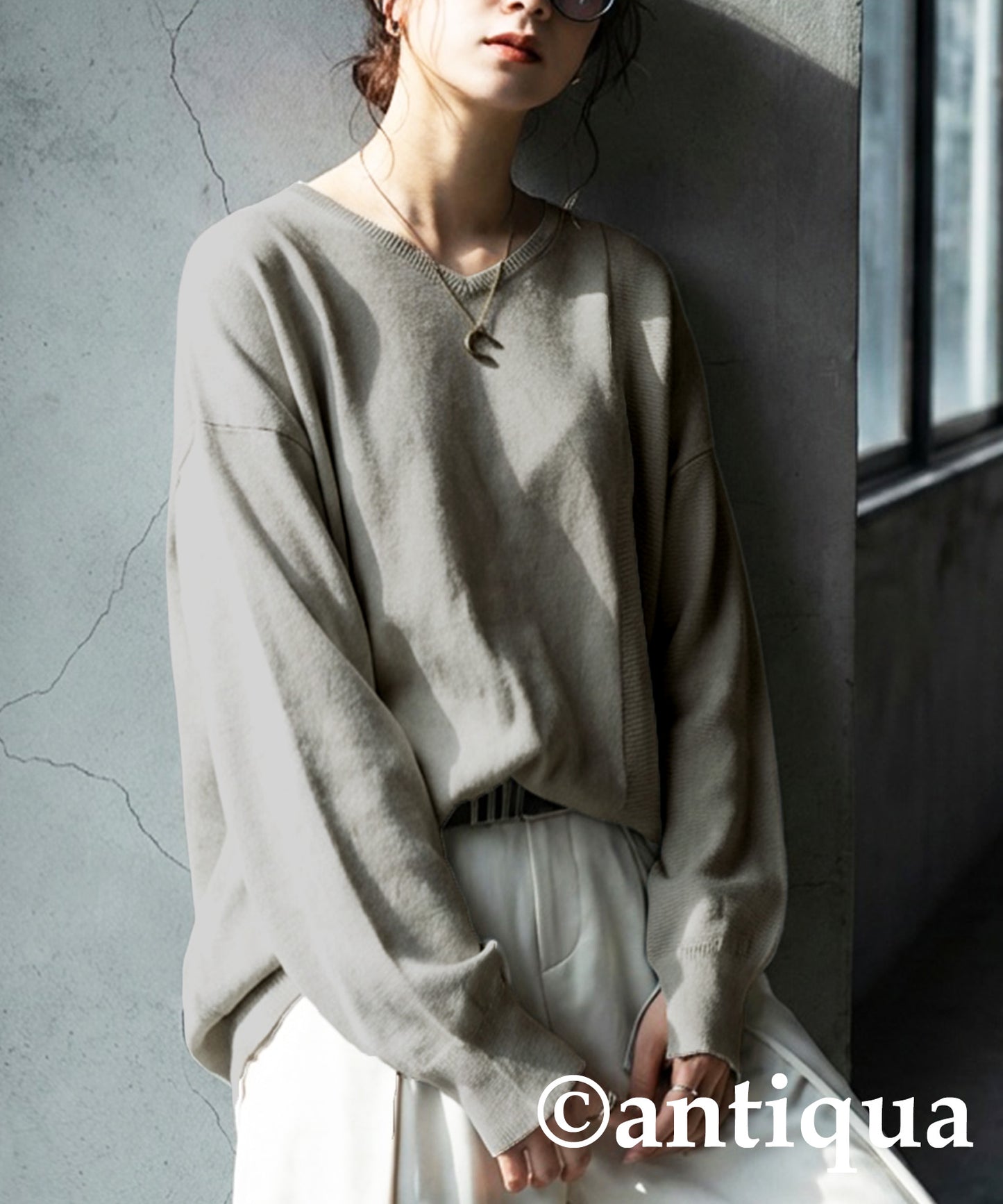 Garter Stitch Knit Ladies