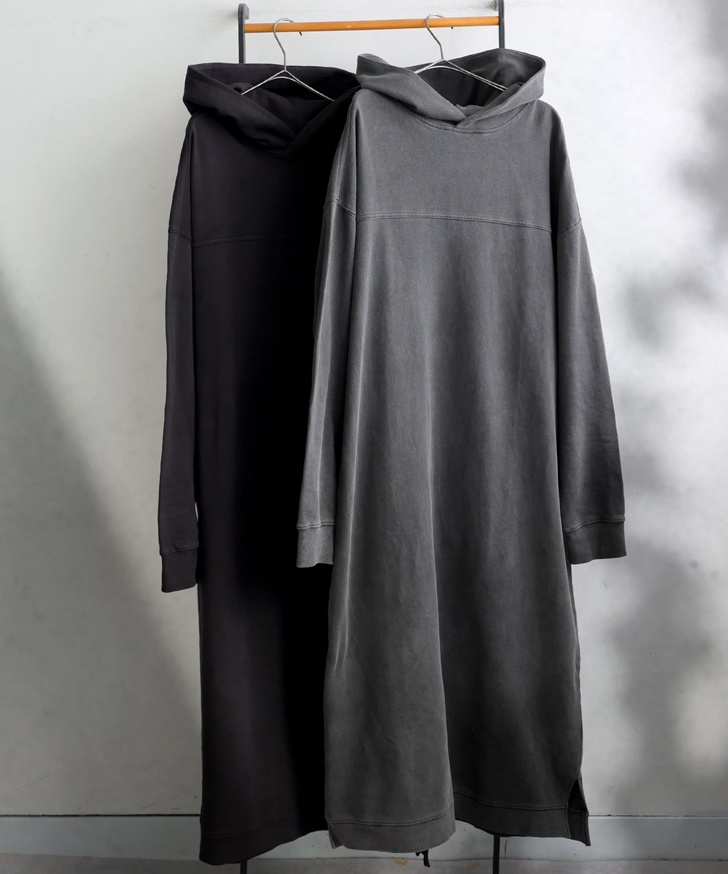 Hooded Long Dress Ladies