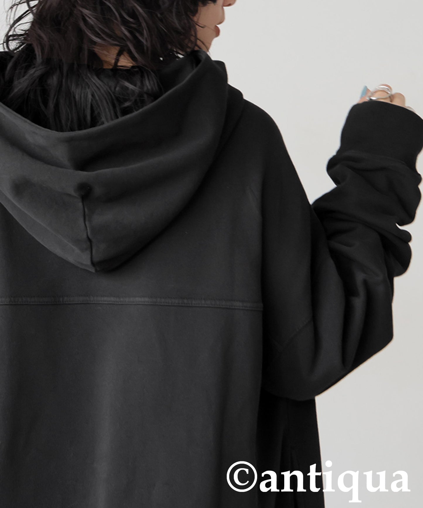 Hooded Long Dress Ladies