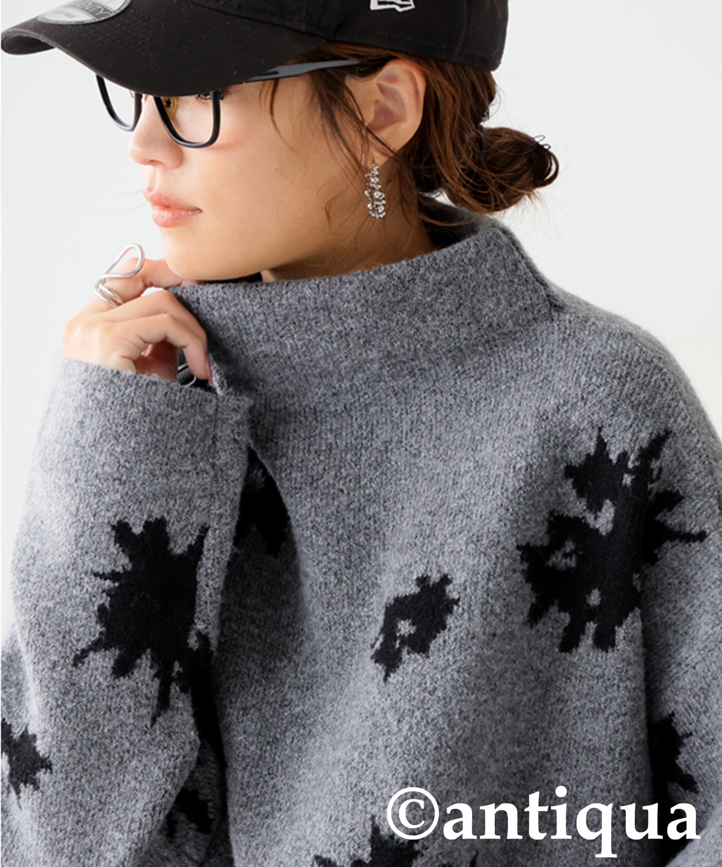 Floral Knit Top Ladies