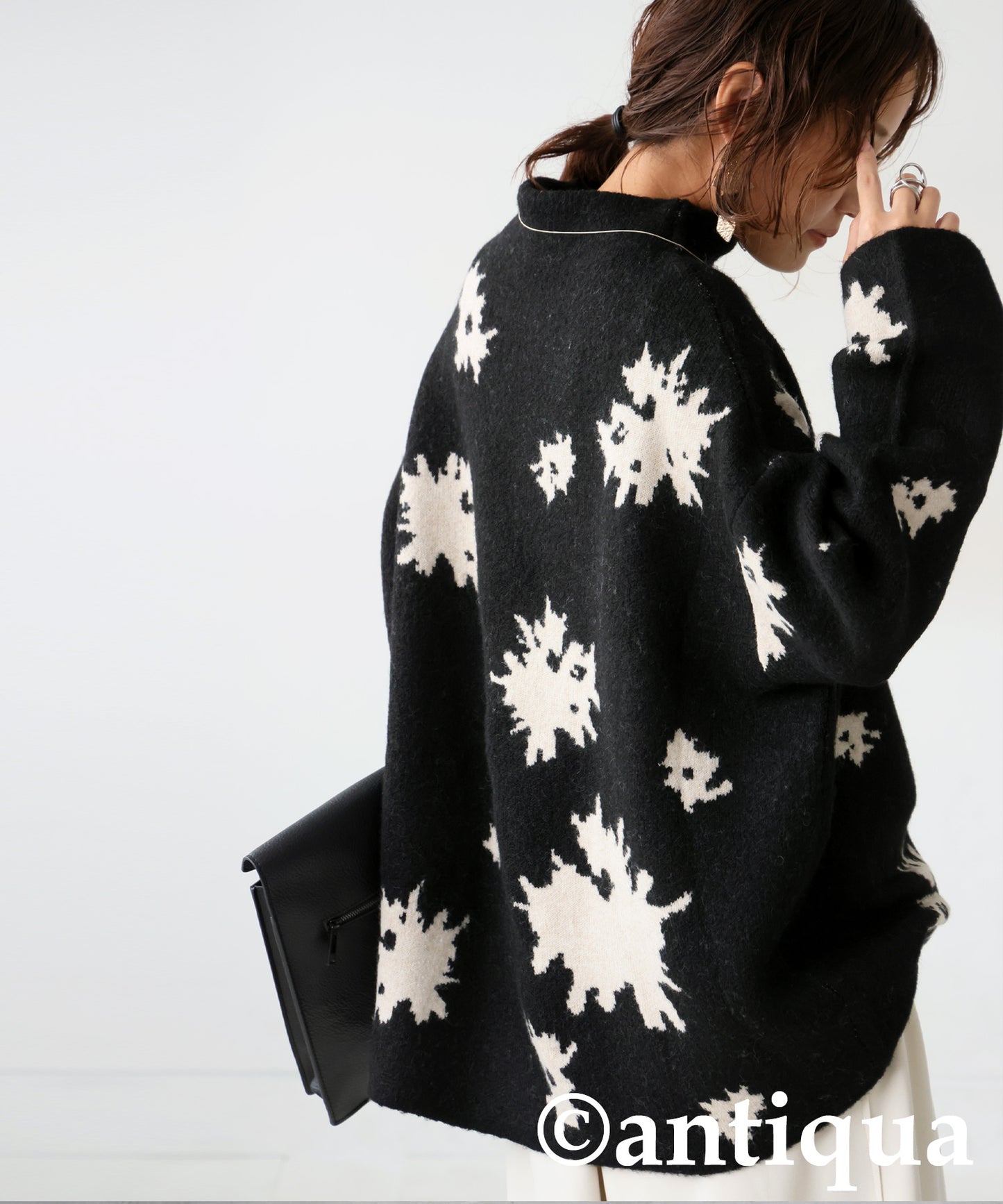 Floral Knit Top Ladies