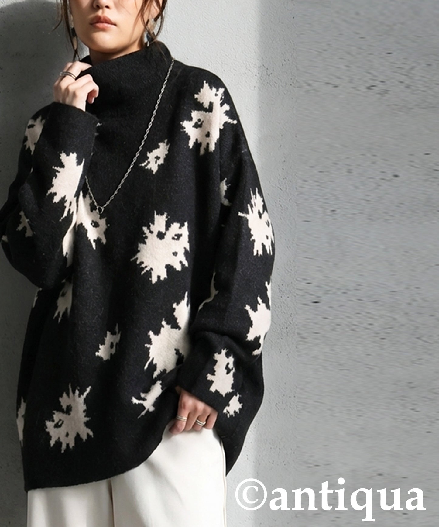 Floral Knit Top Ladies