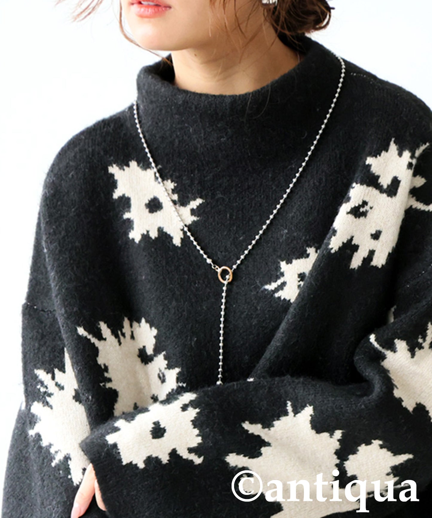 Floral Knit Top Ladies