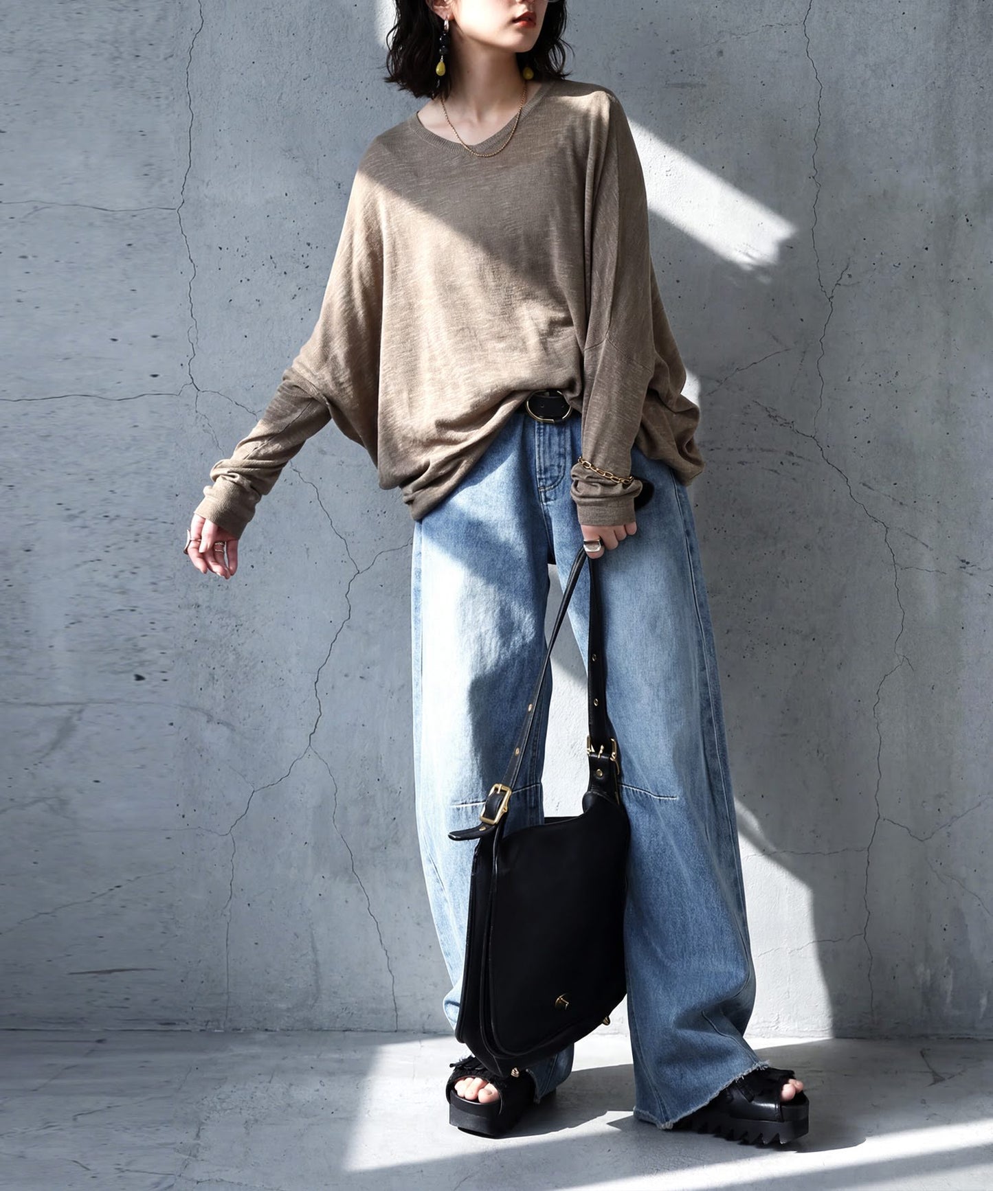 Sheer Dolman Knit Ladies