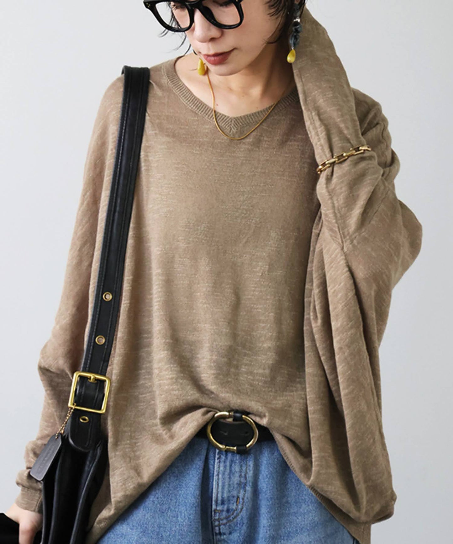 Sheer Dolman Knit Ladies